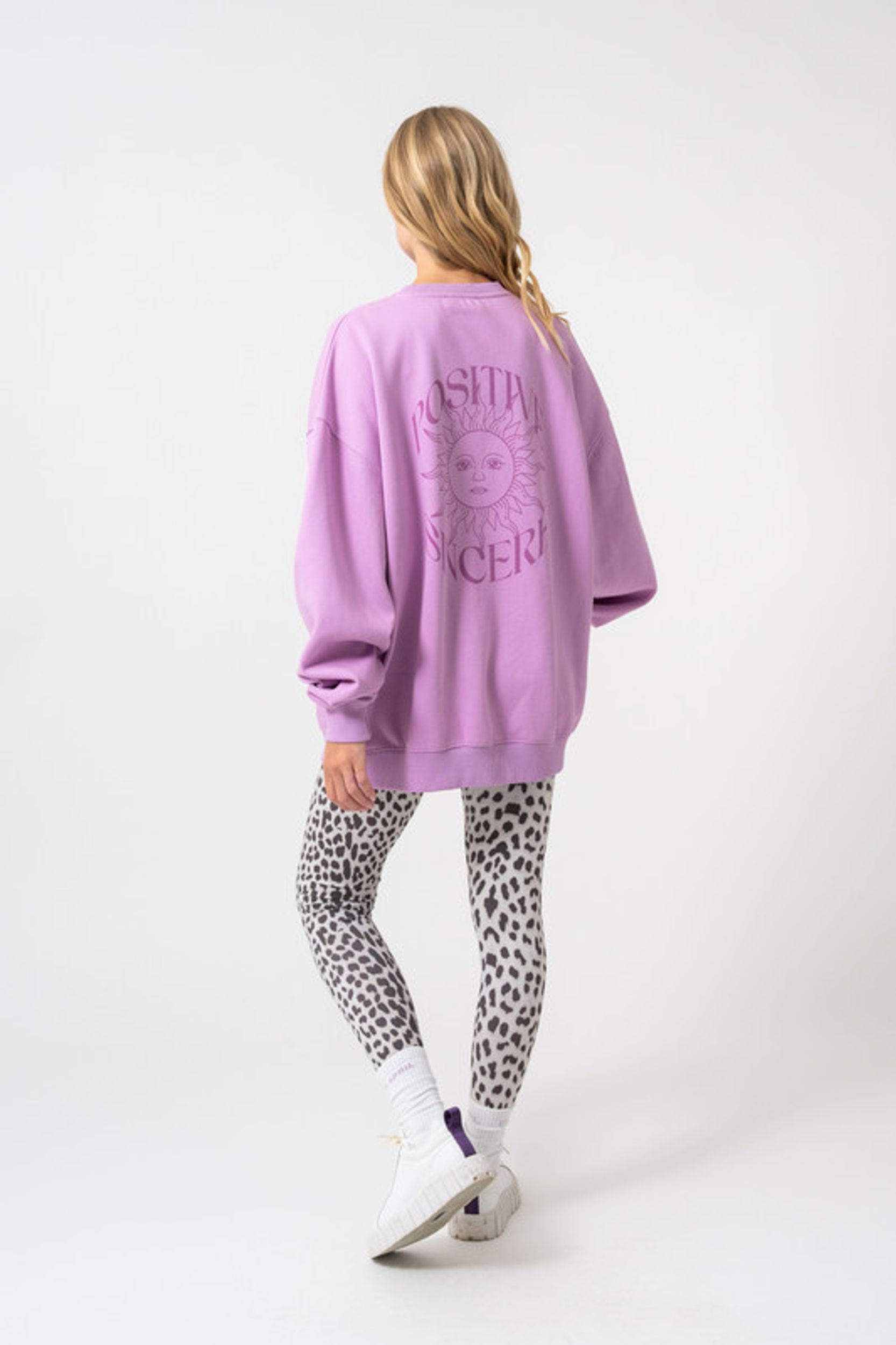 Oh April |  Oh April Sweatshirt  | XS | lilac