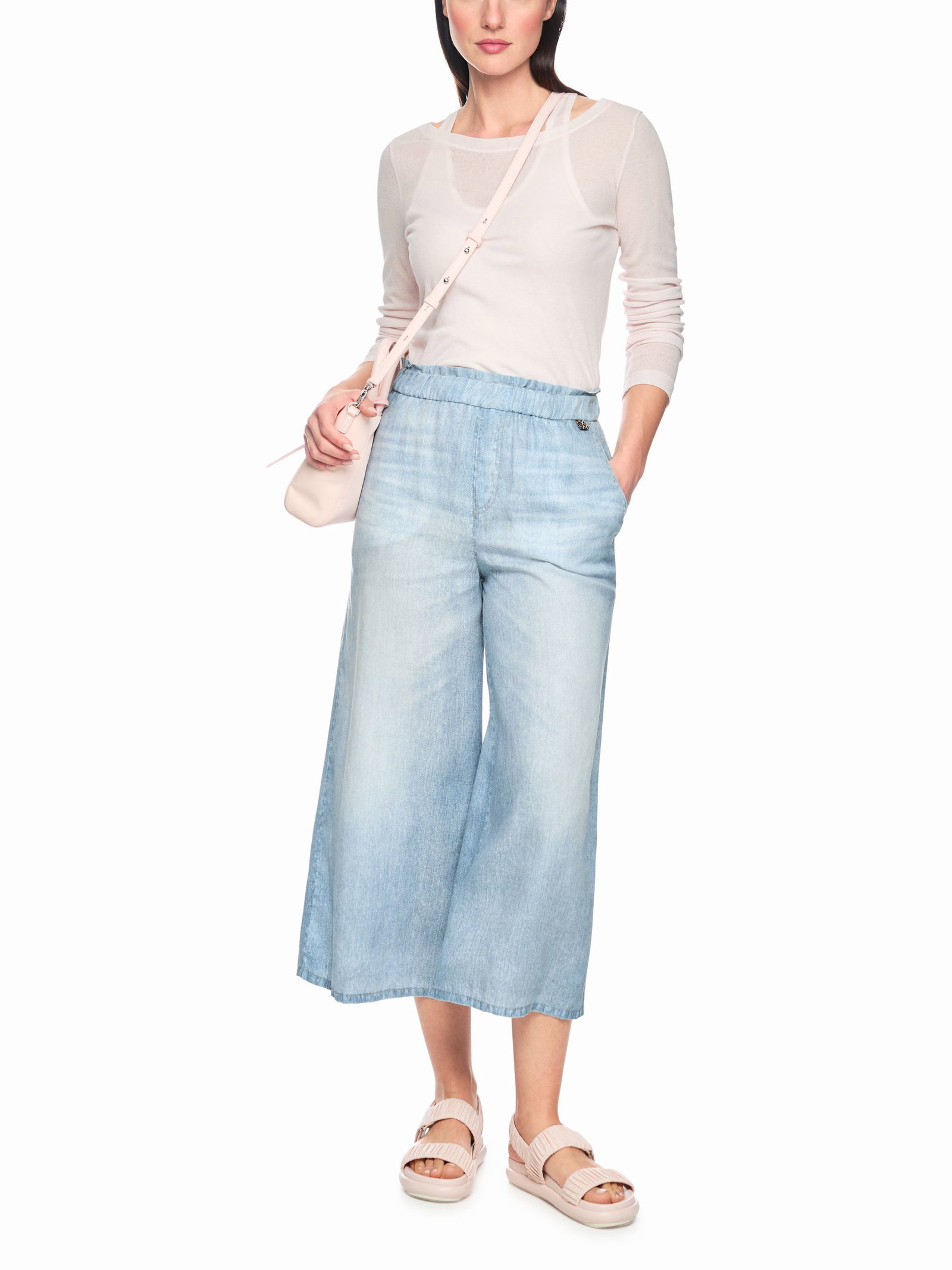 Marc Cain Pants |  Marc Cain Pants Leinenhose  | 42