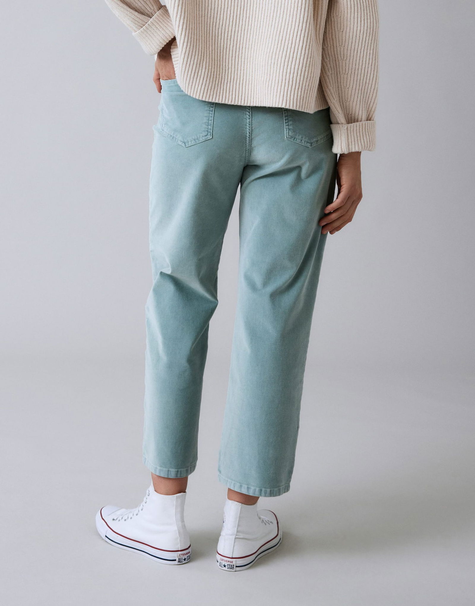 Opus |  Opus Straight Leg Jeans  | 40/26 | eucalyptus