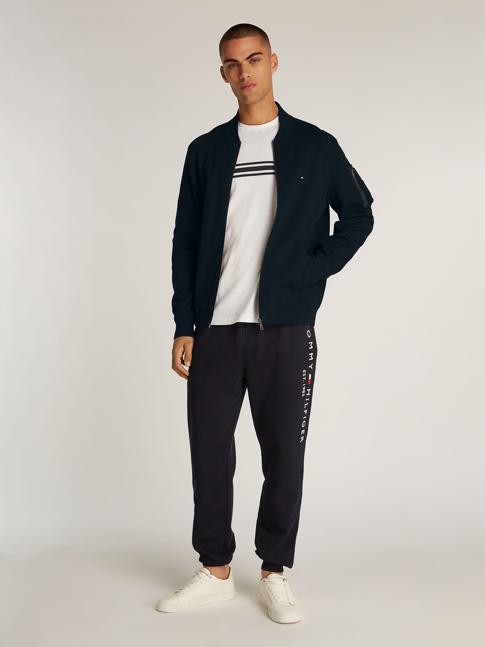 Tommy Hilfiger |  Tommy Hilfiger Strickjacke | Cardigan  | L | desert sky