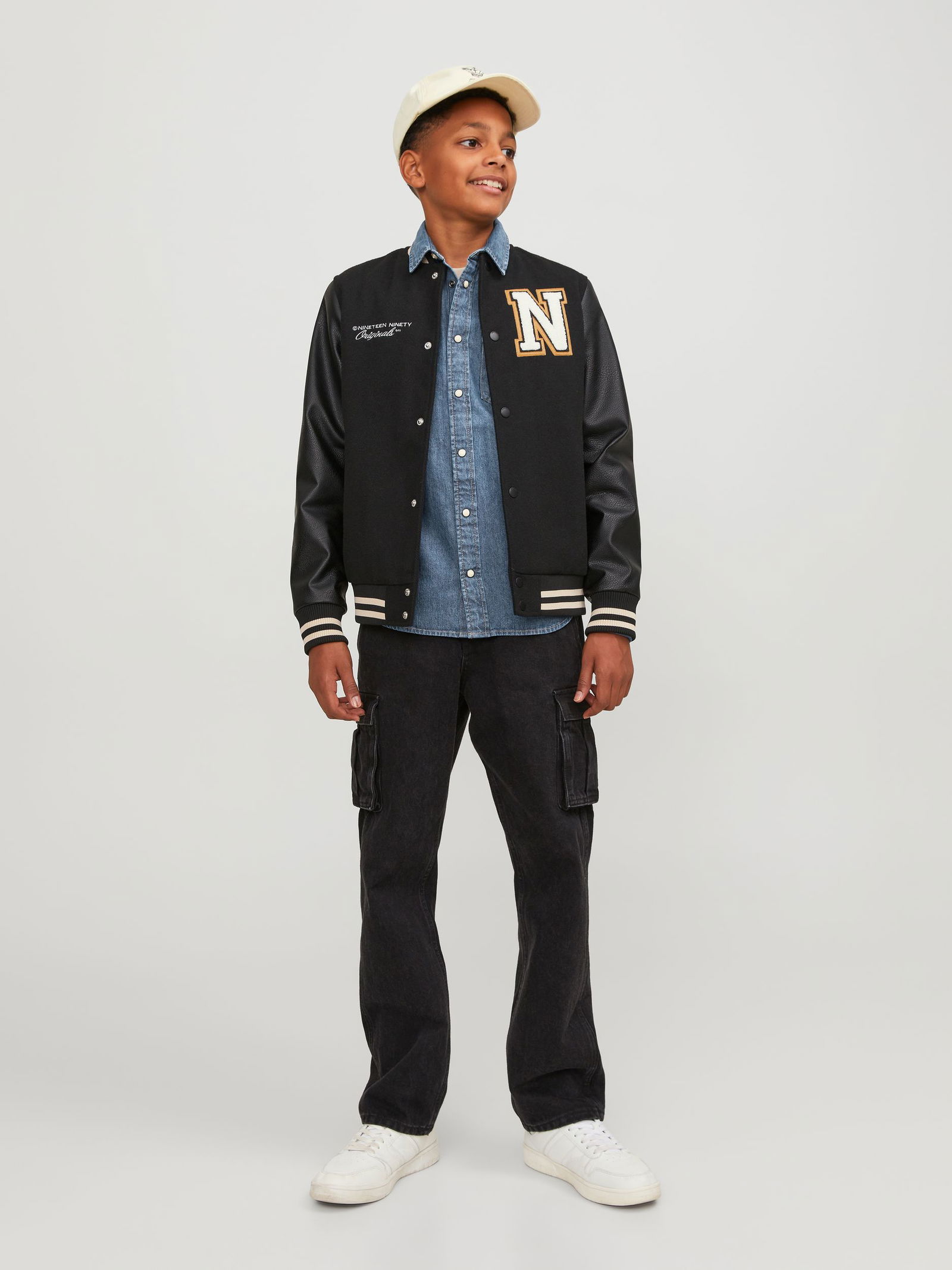 Jack&Jones |  JJESHERIDAN SHIRT L/S NOOS JNR | 140 | medium blue denim