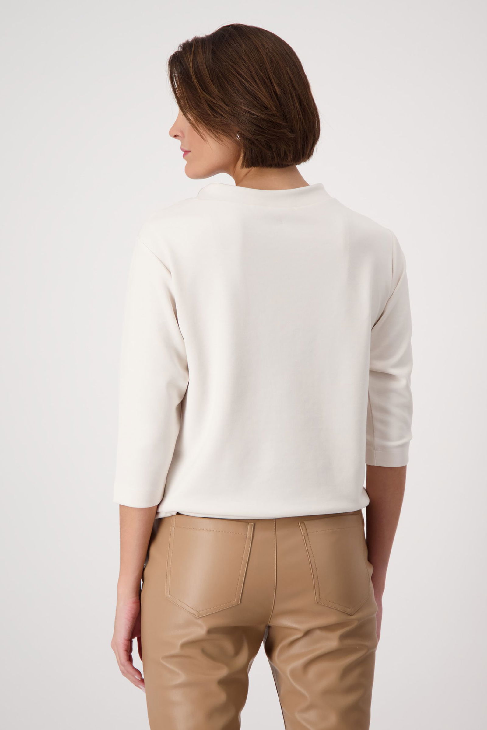 Monari |  Monari Sweatshirt  | 46 | creamy beige