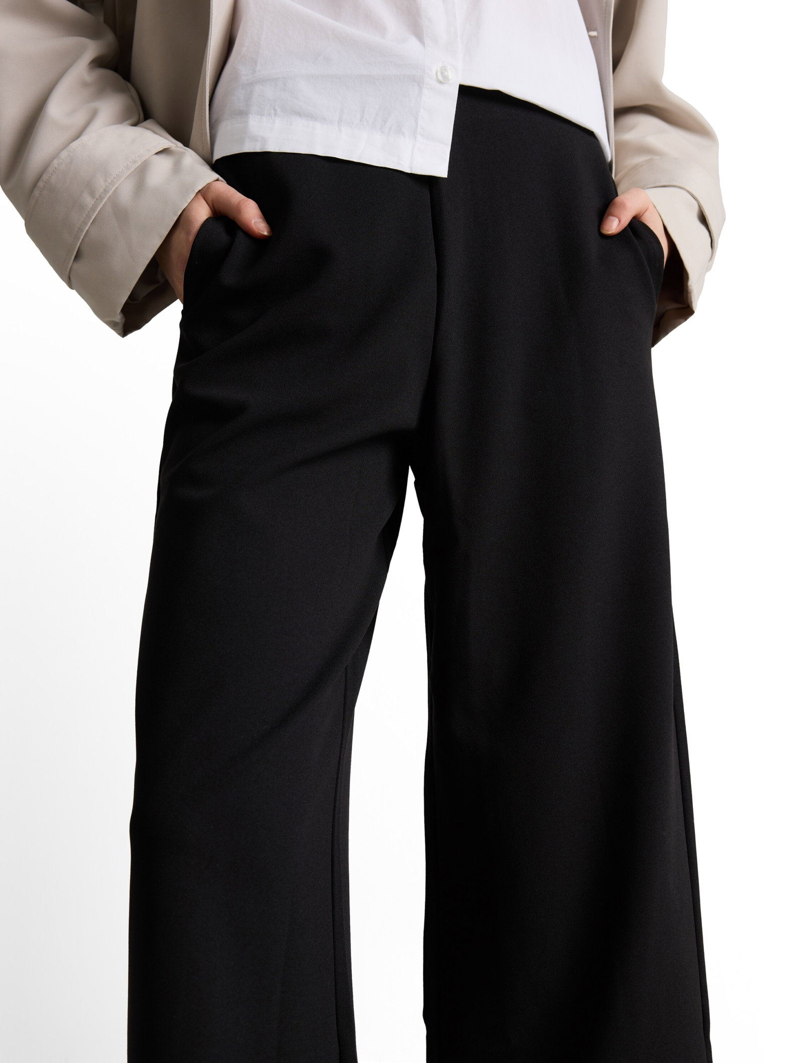 easy culotte, deep black #6