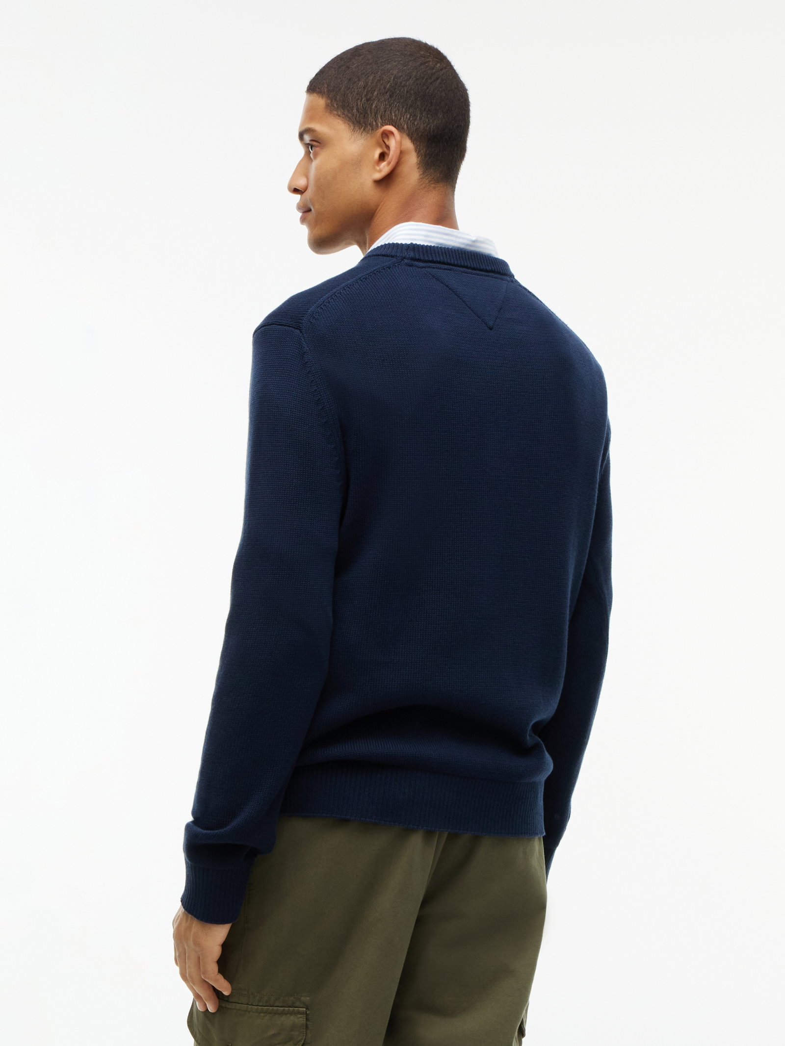 TJM SLIM ESS SWEATER EXT, BLUE #4