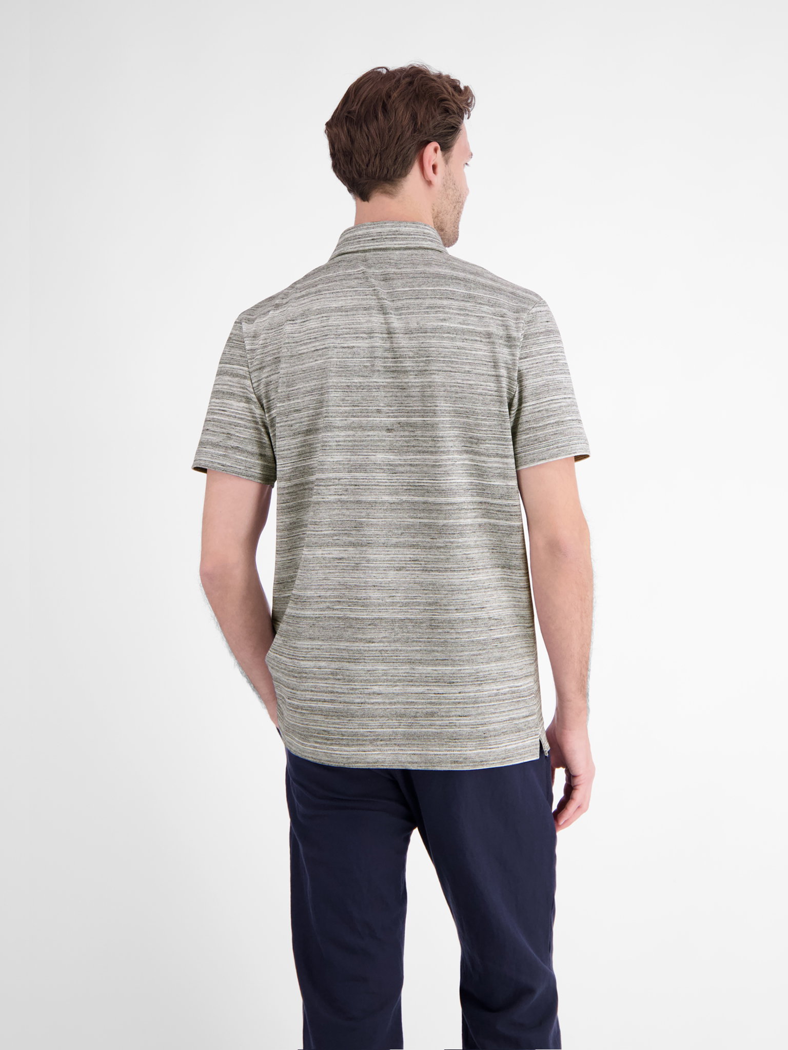 POLO 1/2 ARM, BROKEN WHITE #4