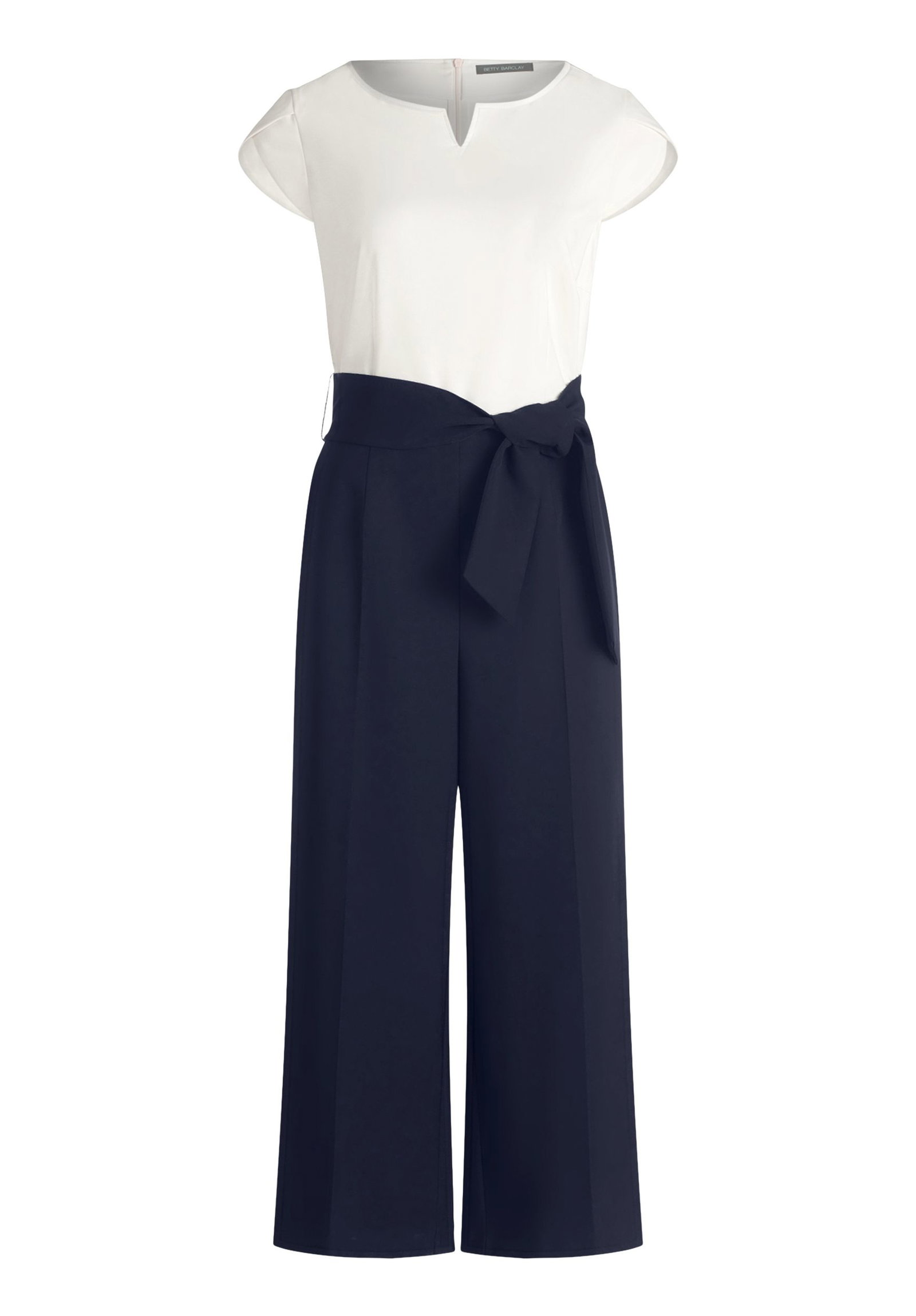 bf54ce3537cb7cc9a4b46fca8b477239 Betty Barclay | Betty Barclay Jumpsuit | 46 | patch dark blue/cream