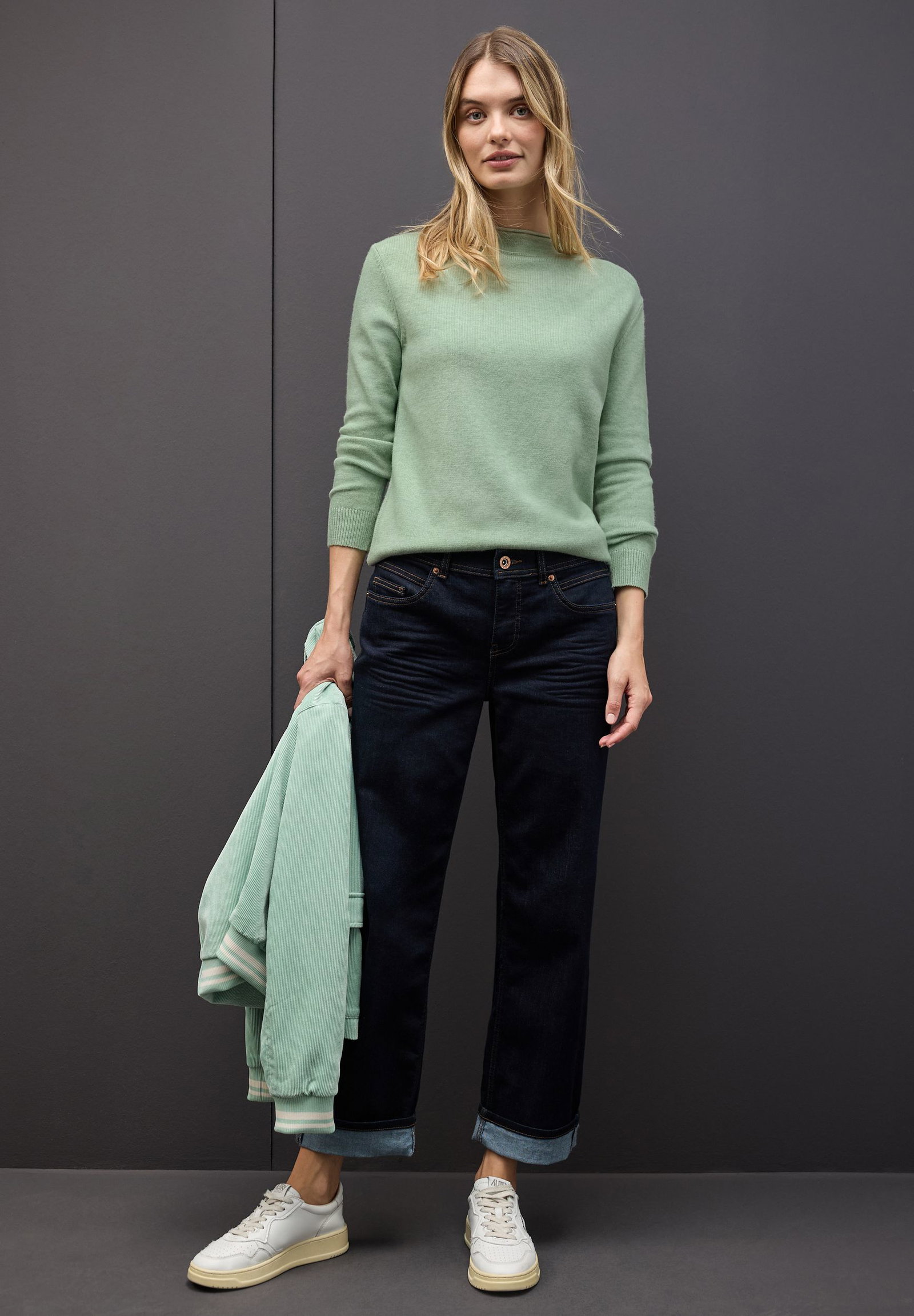 b9f2c7fba8c5a25dee0a42522dedac68 Street One | Street One Pullover | 42 | 4565_16867