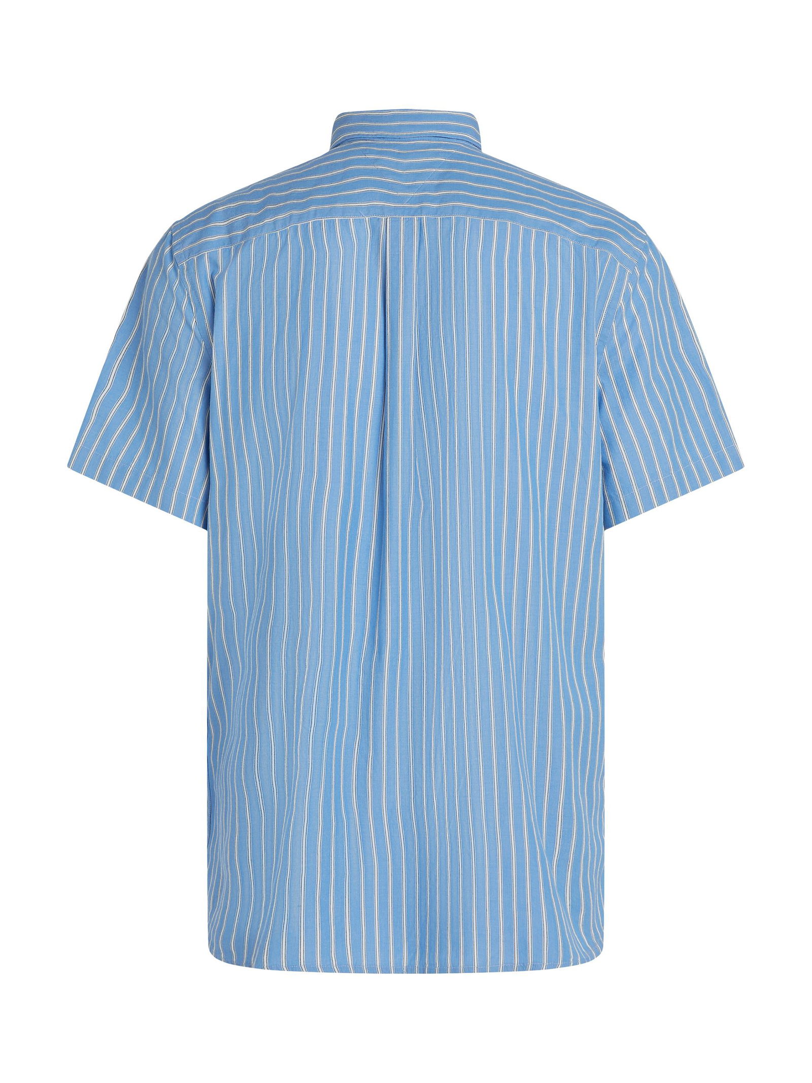 Tommy Hilfiger |  Tommy Hilfiger Hemd Regular Fit  | L | breton stp/ blue spell/ ecru