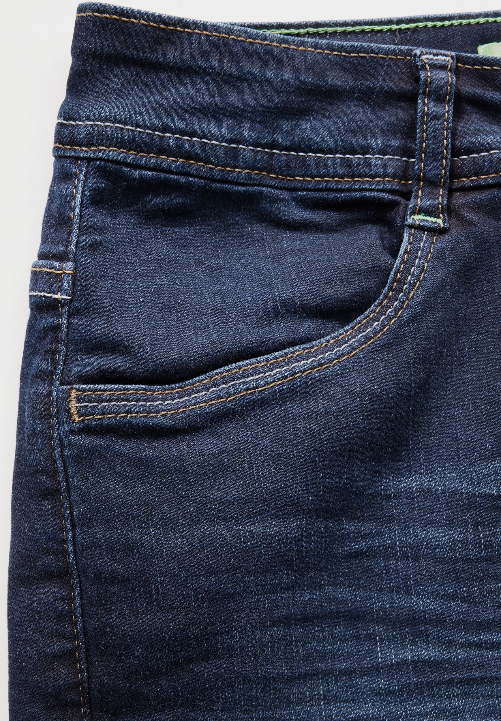 CECIL |  CECIL Skinny Jeans  | 29/32 | mid blue used wash