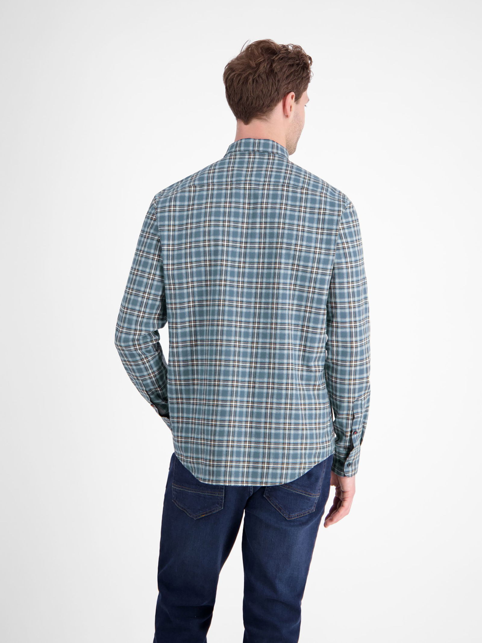 Lerros | Lerros Hemd Regular Fit | M | storm blue