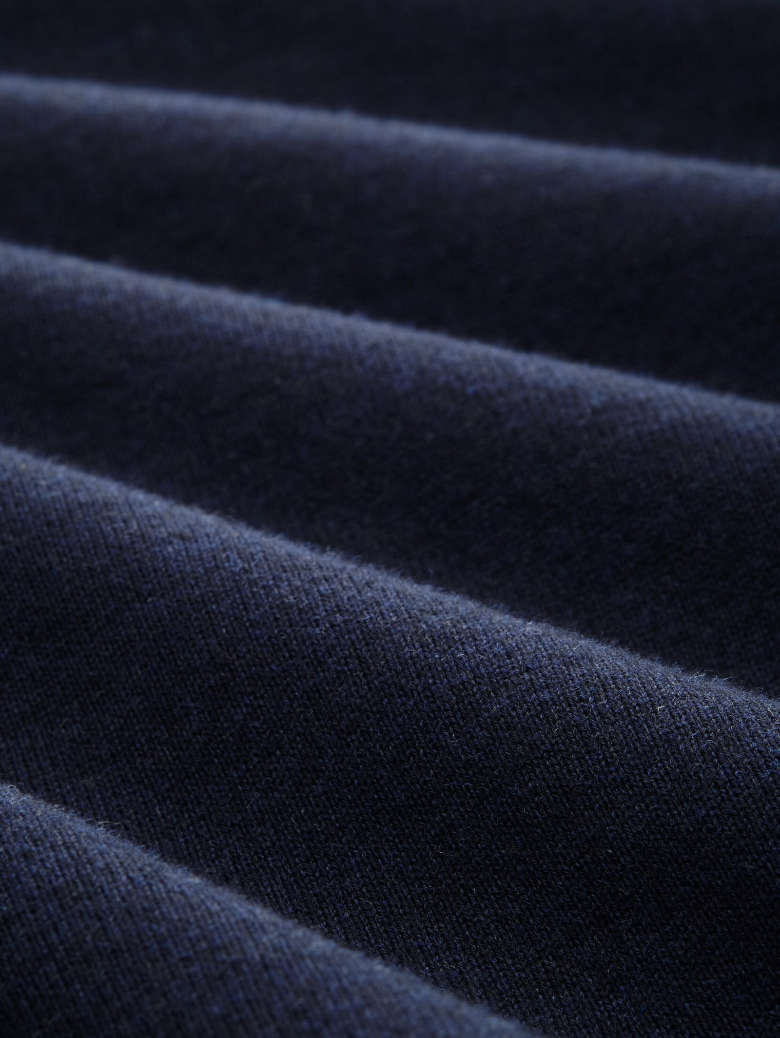 Tom Tailor basic v neck sweater, Knitted Navy Melange #2