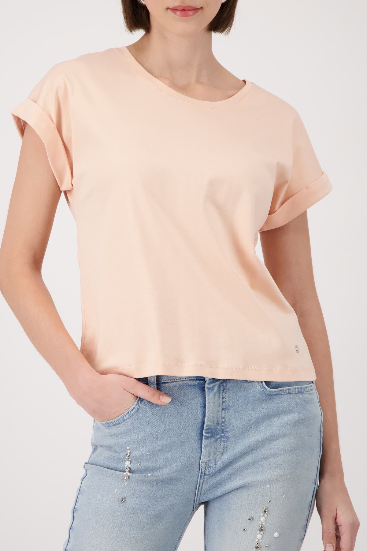 Monari T-Shirt, summer peach #2