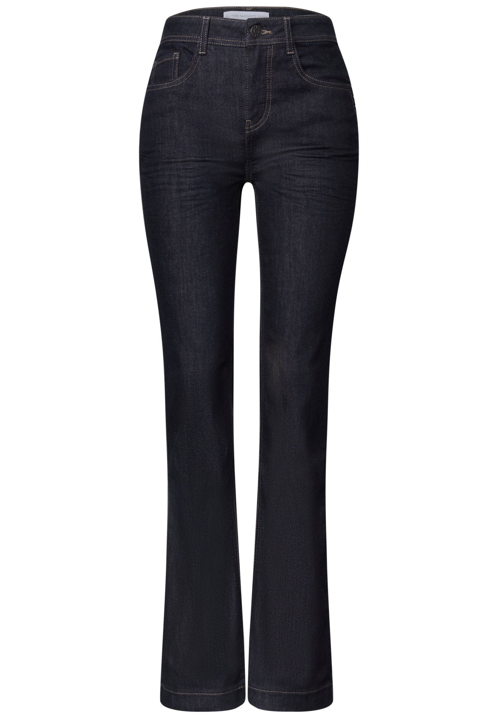 QR Style Blaire Bootcut,hw,rin, Rinse Soft Washed #1