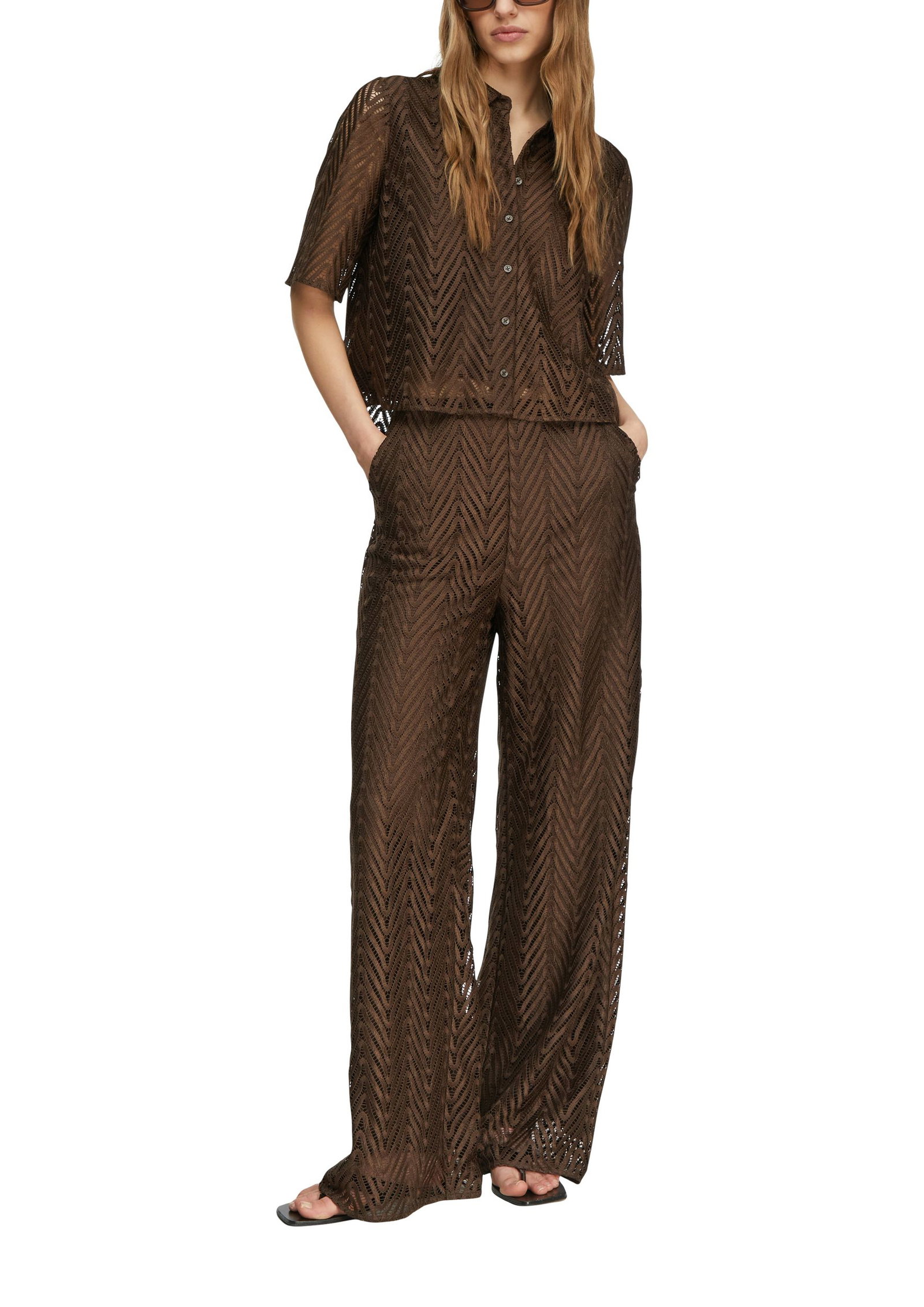 Comma |  Comma Druckbluse  | 36