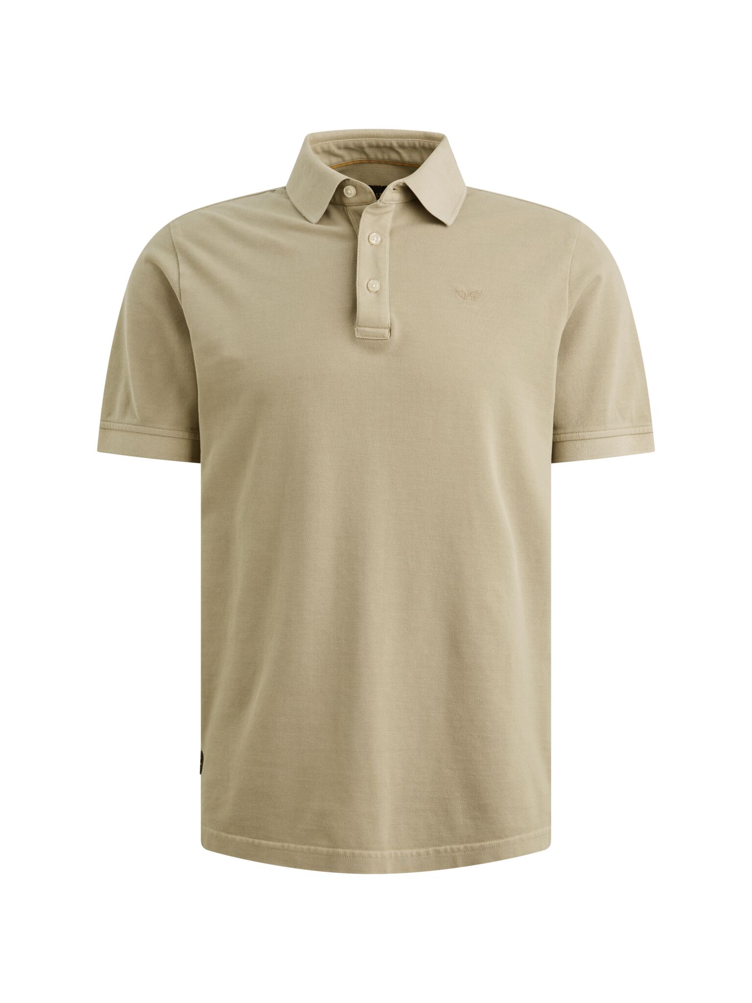 Short sleeve polo pique garment dy, Spray Green #1