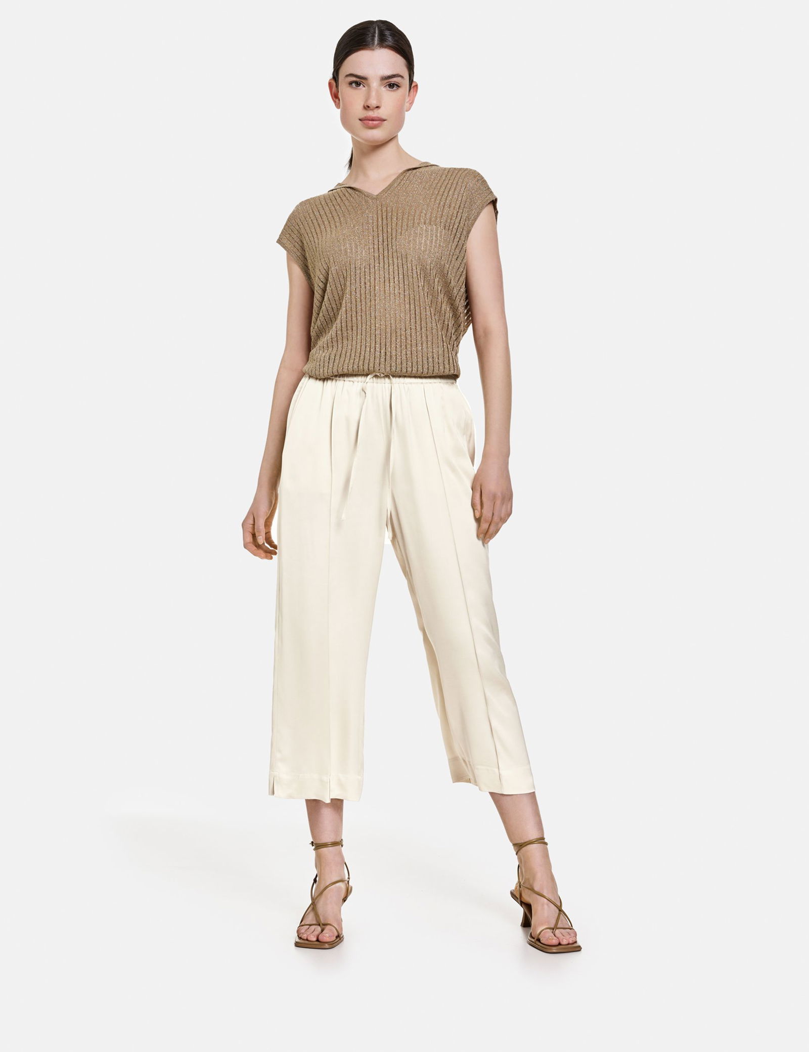 Fließende Culotte aus EcoVero Viskose