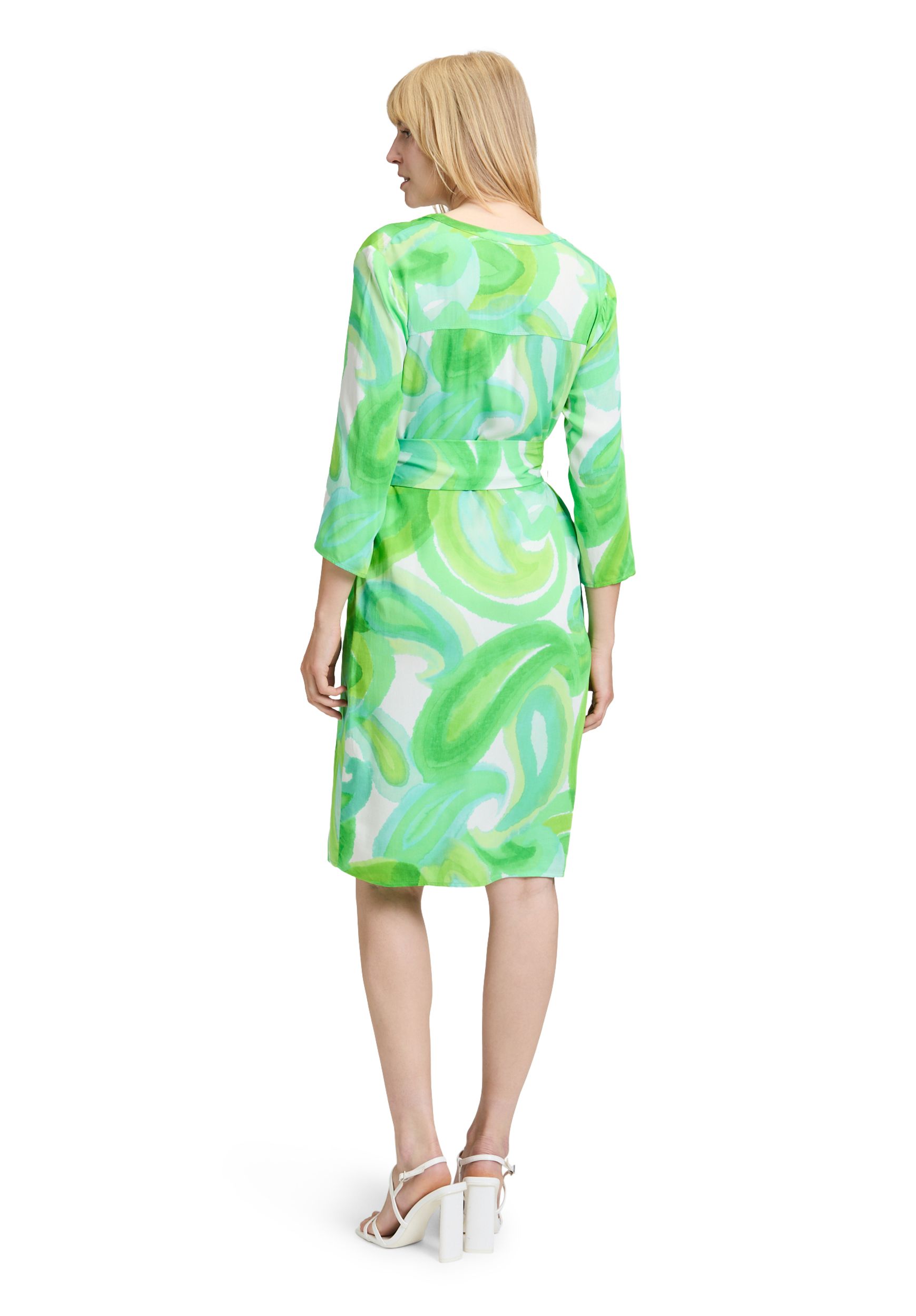 Betty Barclay |  Betty Barclay Blusenkleid | 44 | cream/green
