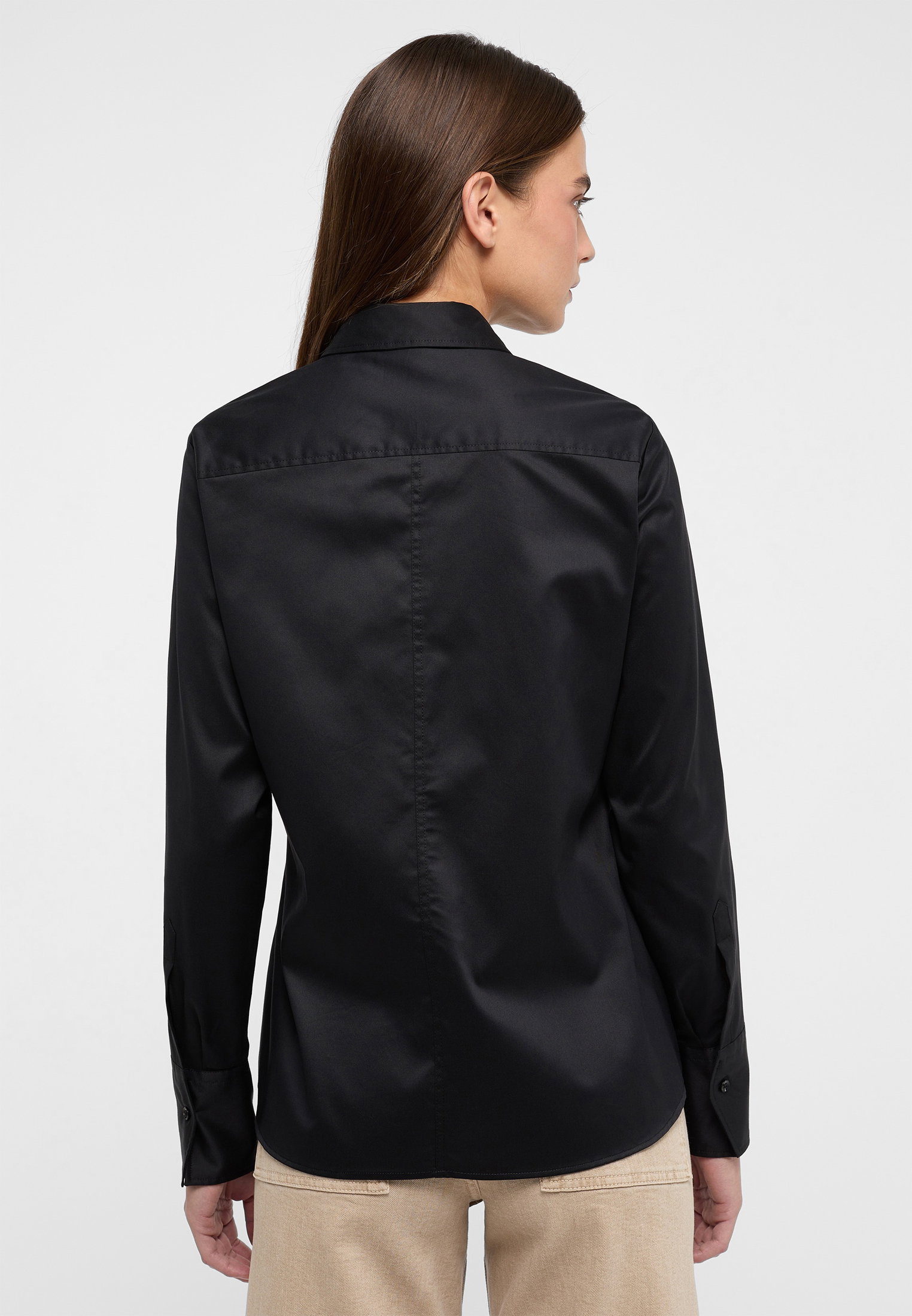 Eterna Bluse Twill Langarm #4