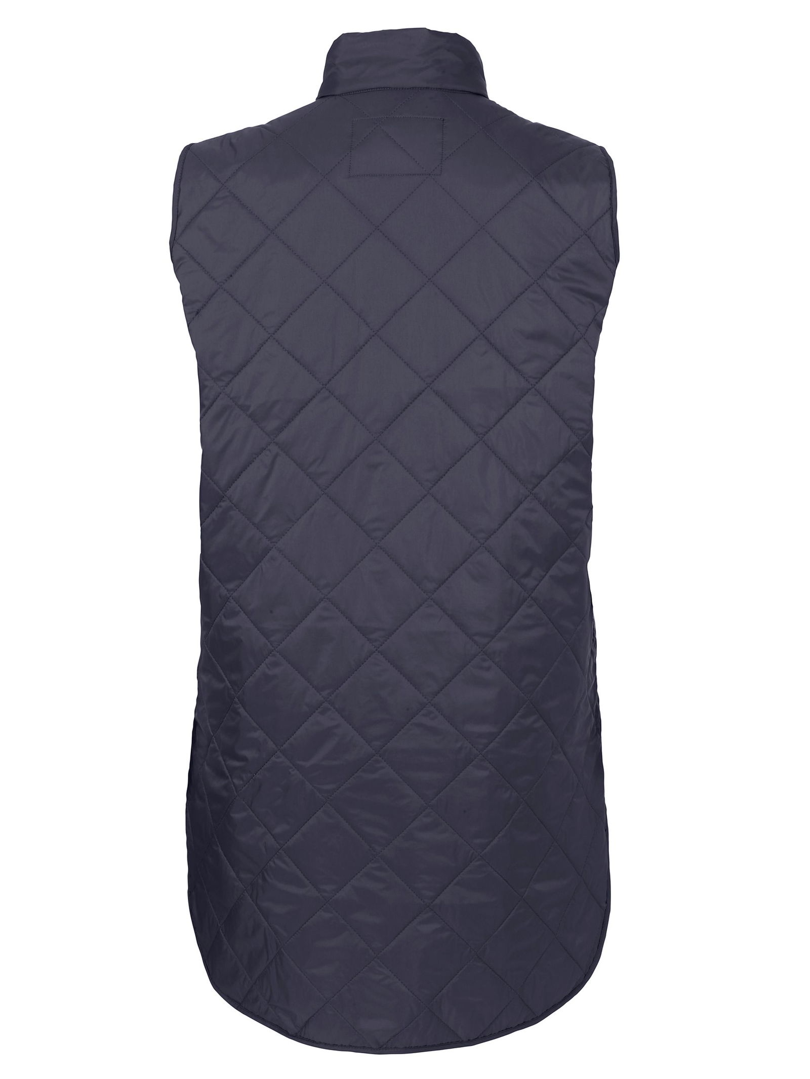 Weste lang Stehkragen Knöpfe