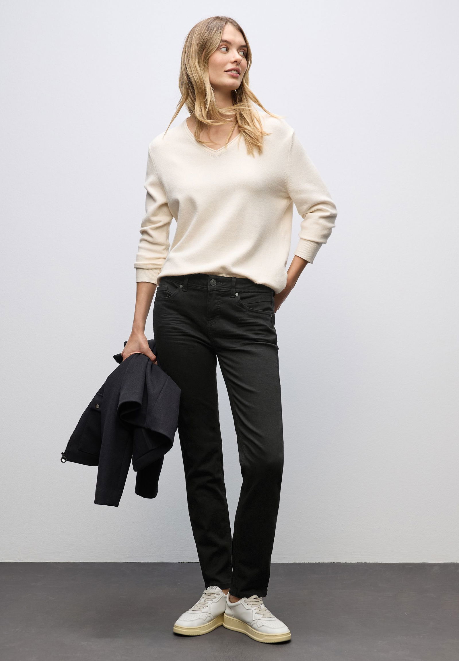 |  Style QR Denim-Jane,mw,black, black clean washed | 27/30 | 4565_17043