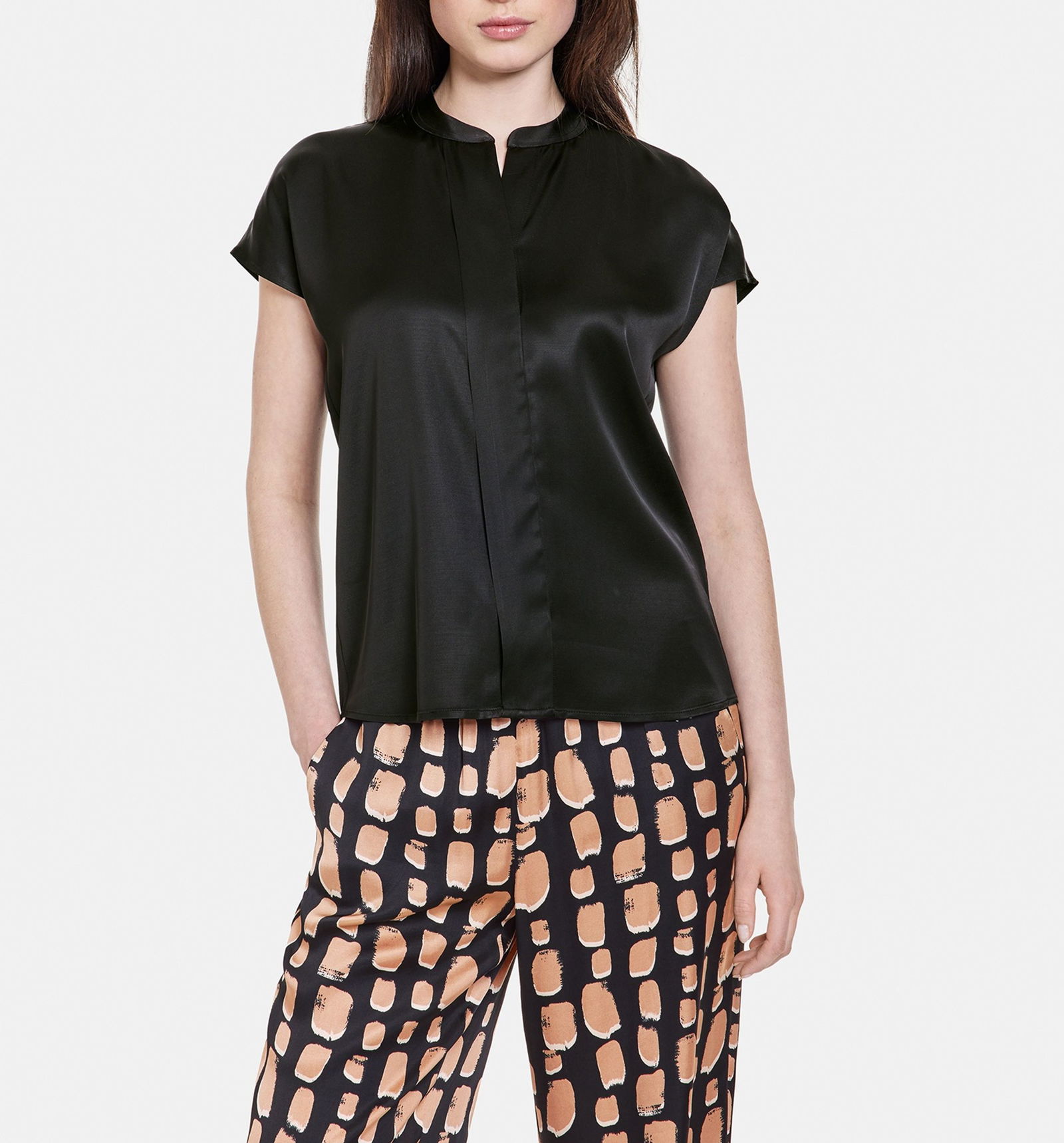 Fein schimmernde 1/2 Arm Bluse EcoVero