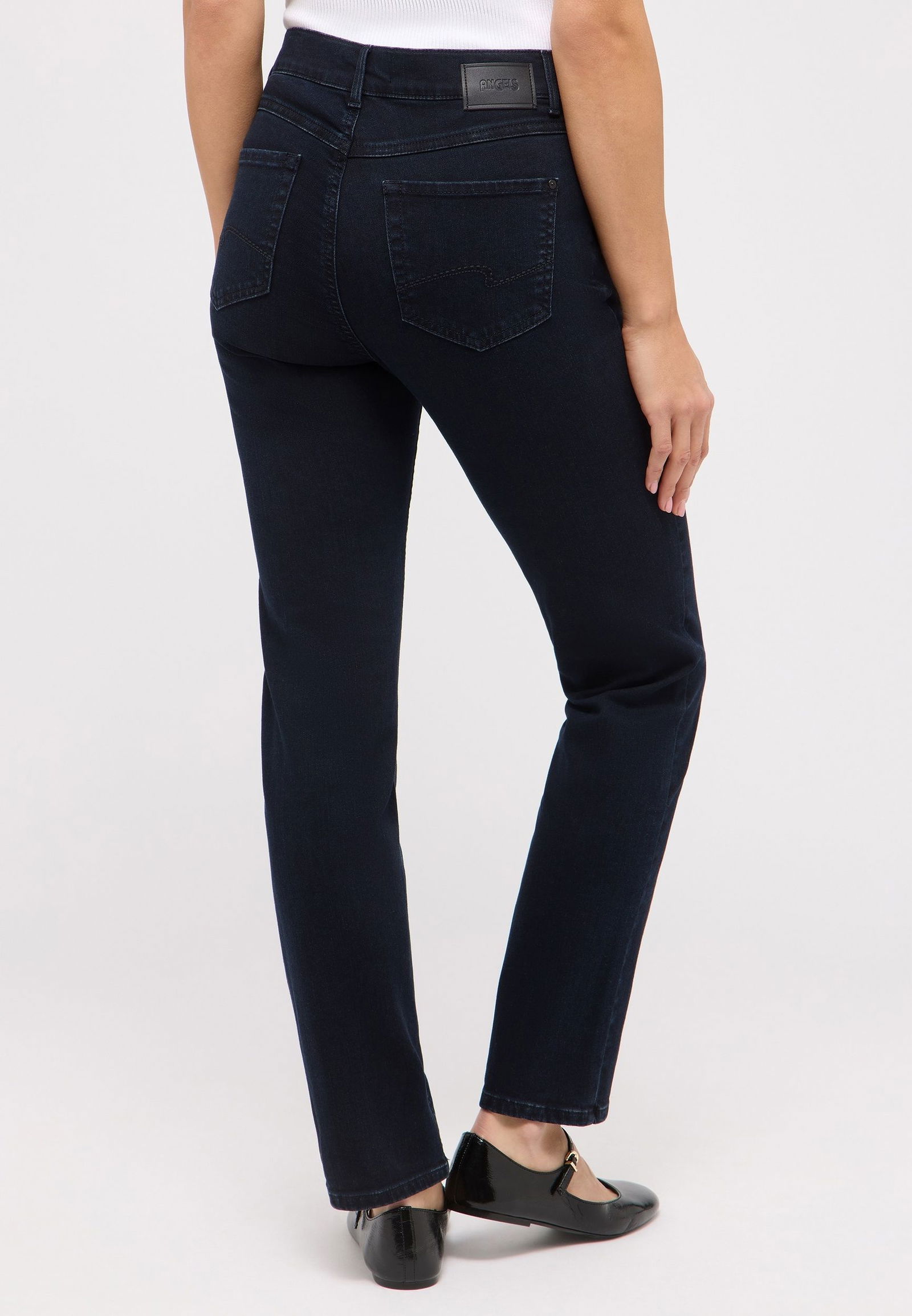 Angels |  Angels Straight Leg Jeans "Cici" | 42/32 | grey used