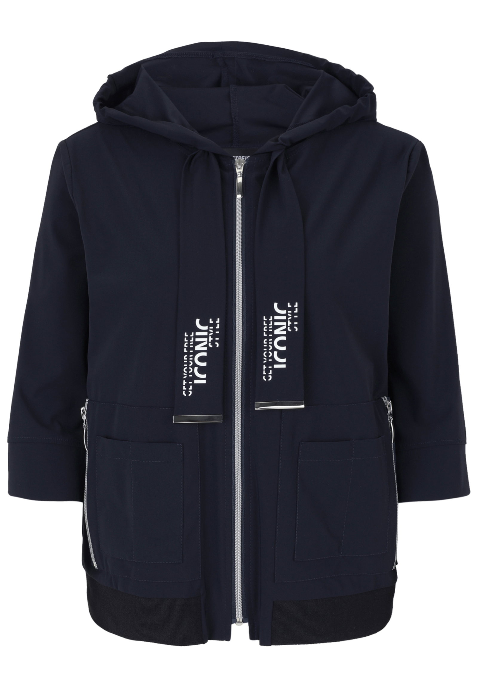 Doris Streich Jacke gewirkt, Marine #1