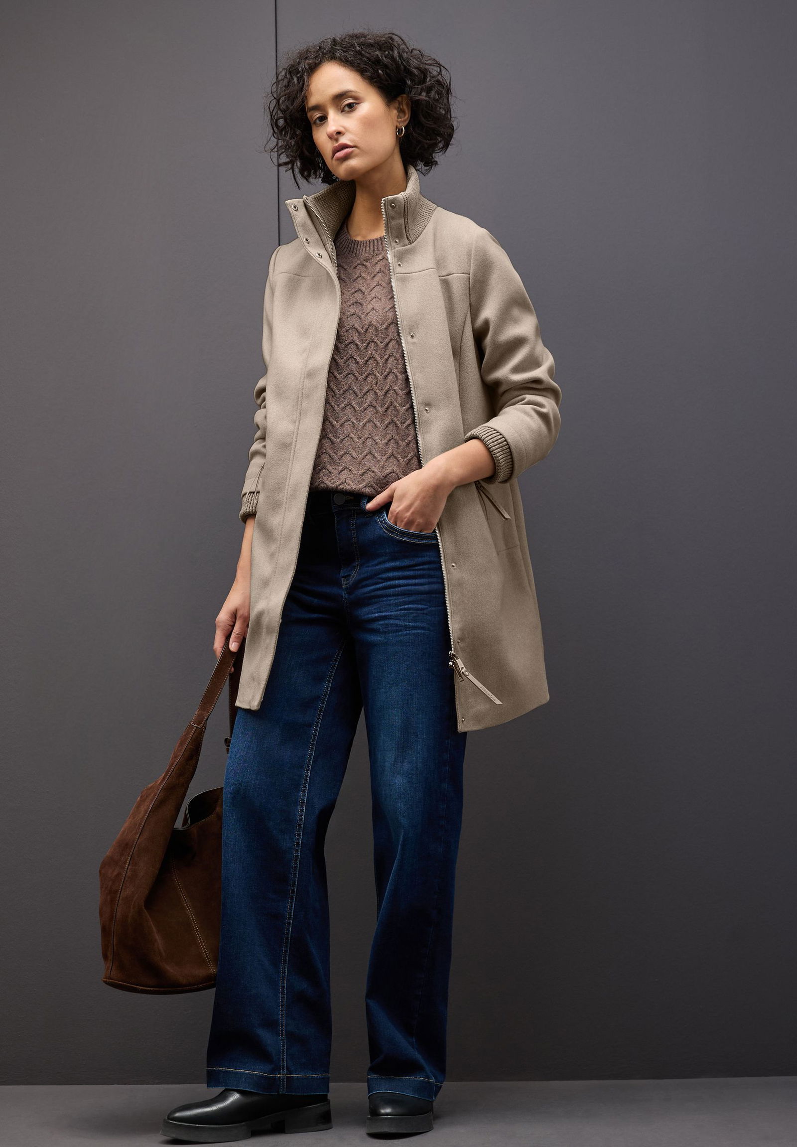 9e010a42e74b6a1463f01b95df8a49a8 Street One |  Street One Klassischer Mantel  | 40