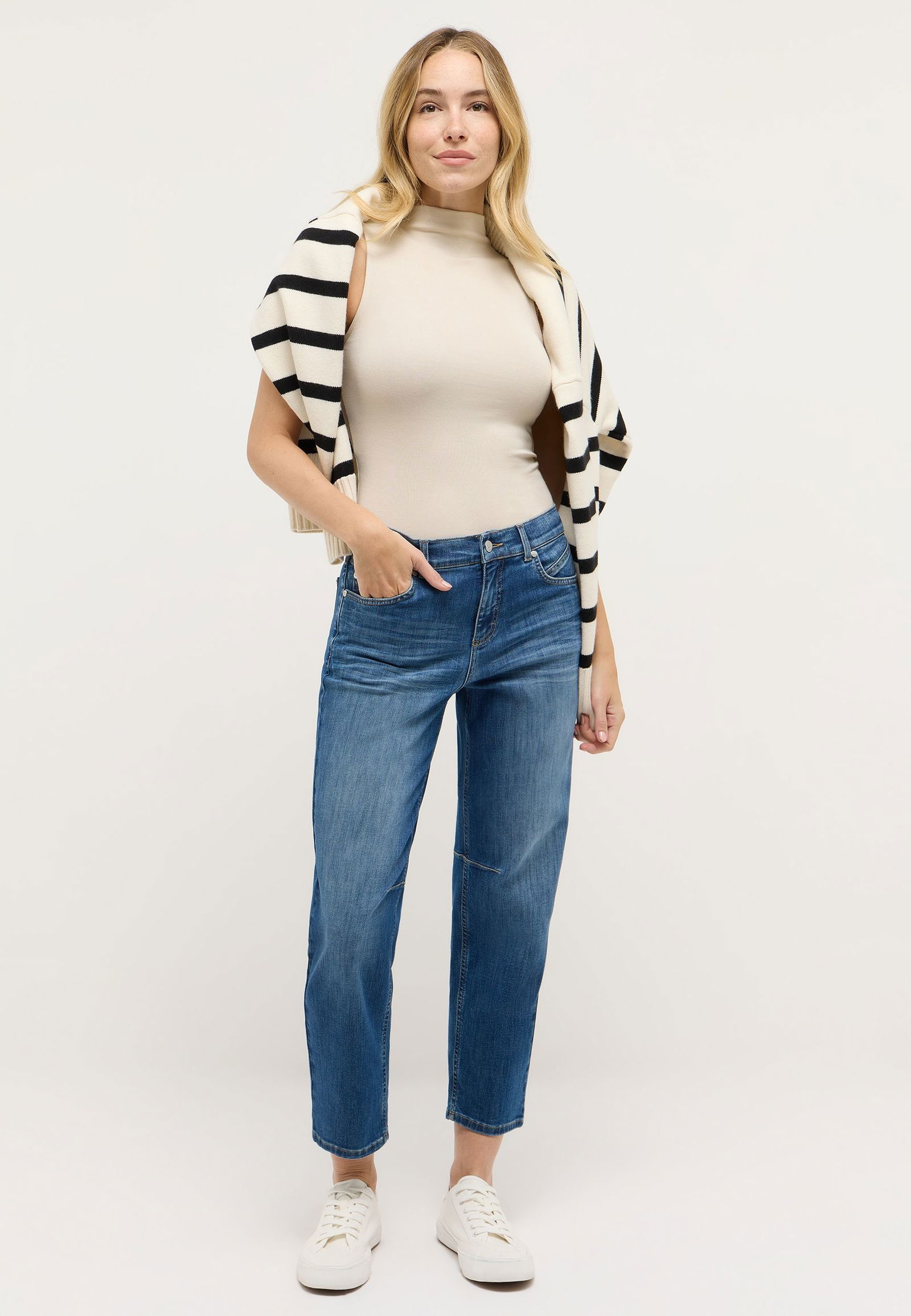 Angels |  Angels Boyfriend Jeans  | 38/28 | mid blue used