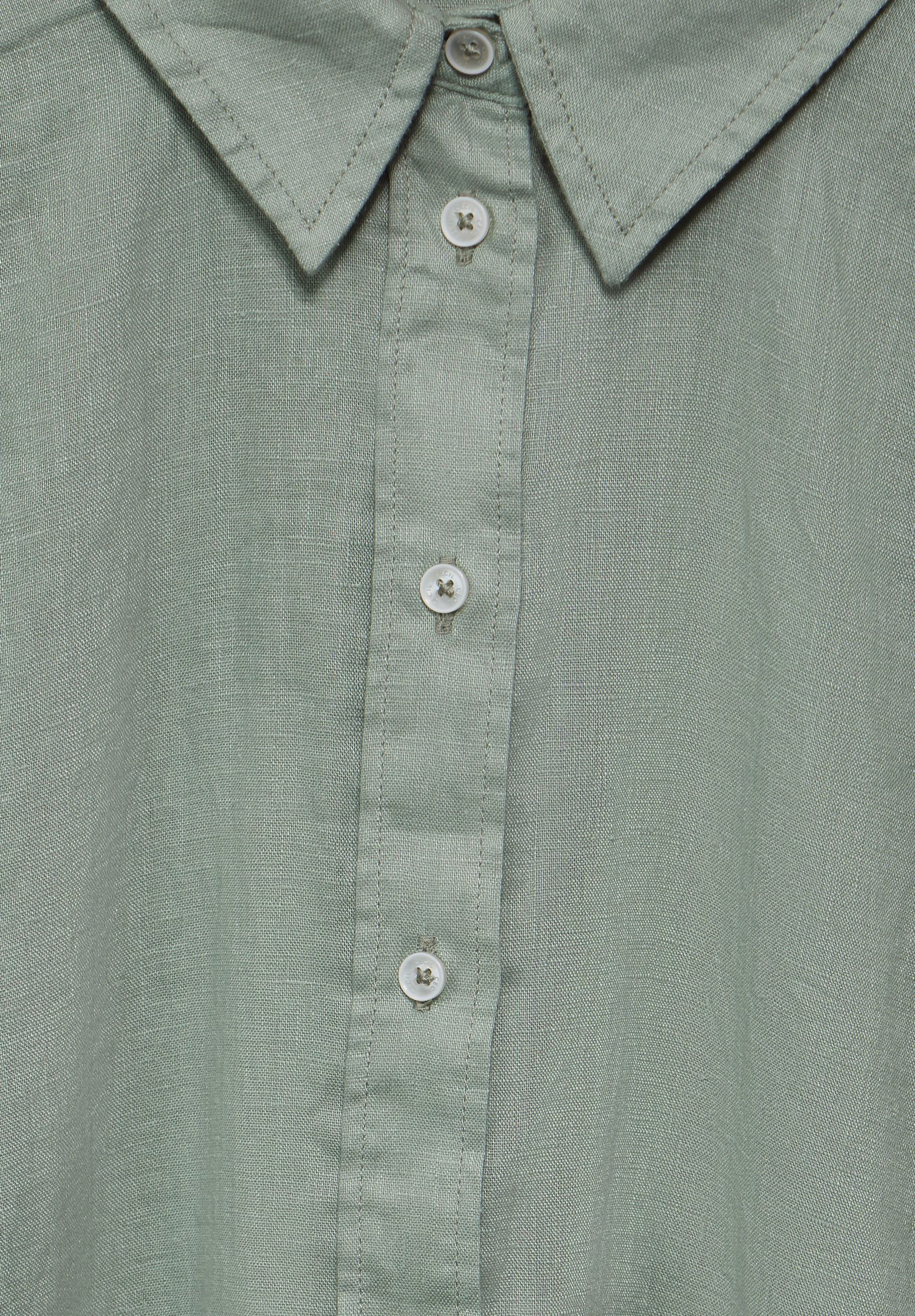 CECIL |  CECIL Bluse aus Leinen  | L | grün