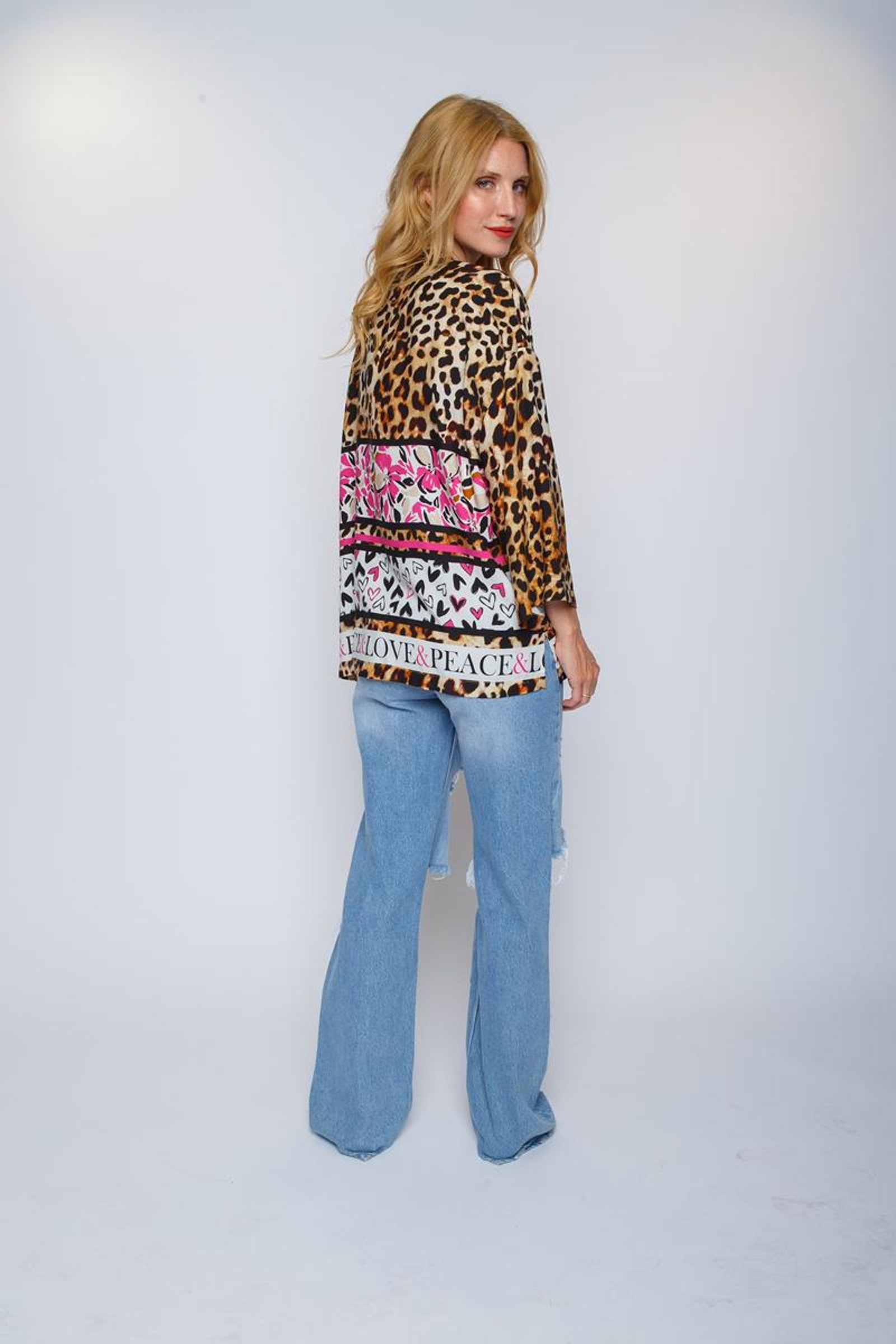 Emily van den Bergh Druckbluse #3