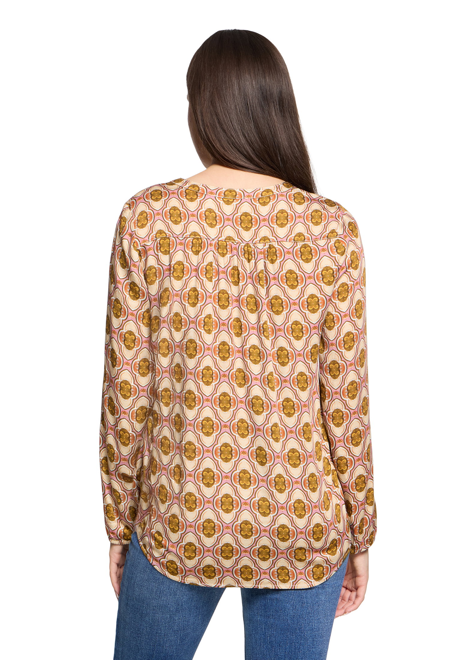 Cartoon Druckbluse #1