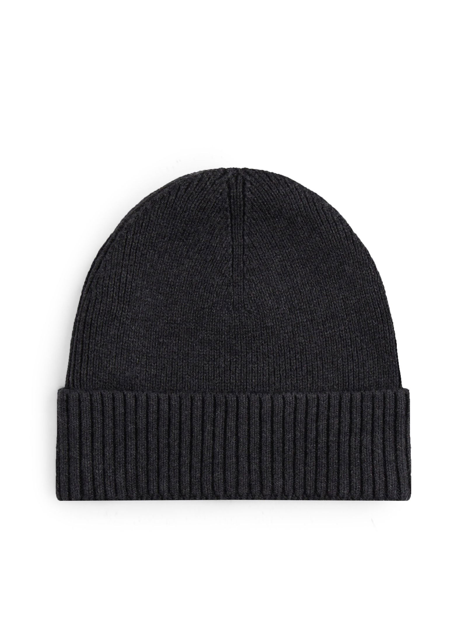 943c295d9cce53e13273170b9e923391 Tommy Hilfiger | Tommy Hilfiger Flag Cotton Beanie | OS | charcoal gray