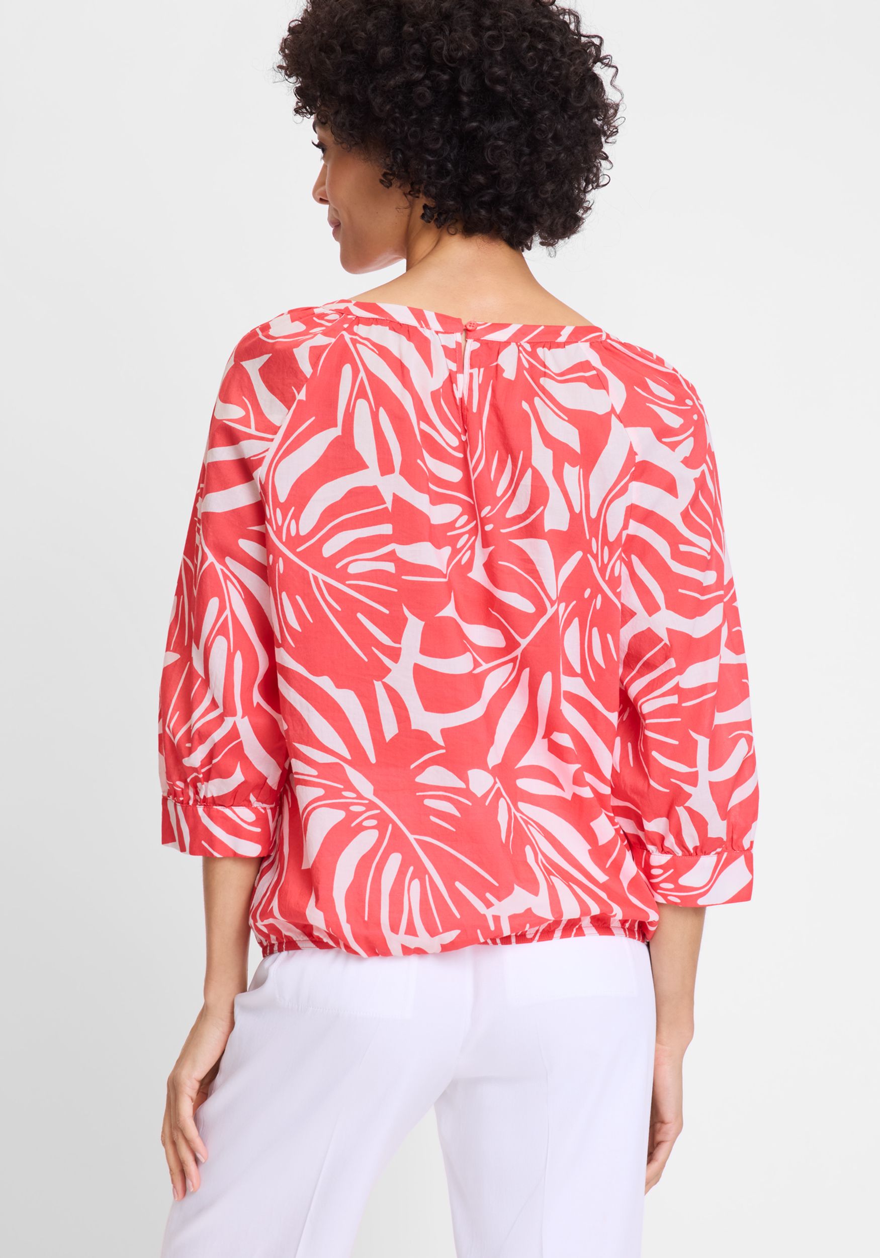  |  Blouse Woven Long Sleeves, Misty Rose | 46 | misty rose