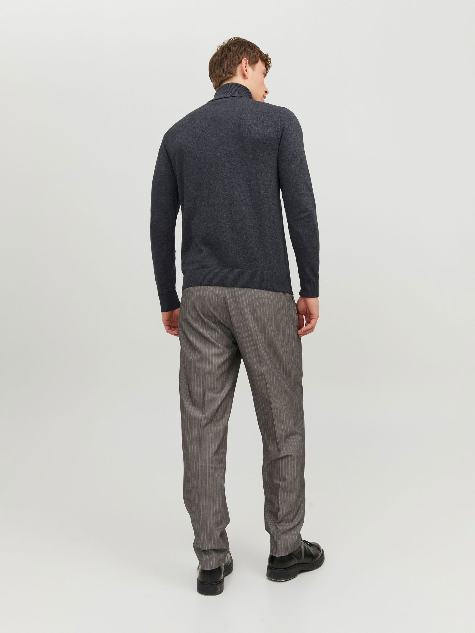 Jack&Jones | Jack&Jones Pullover | M | dark grey melange