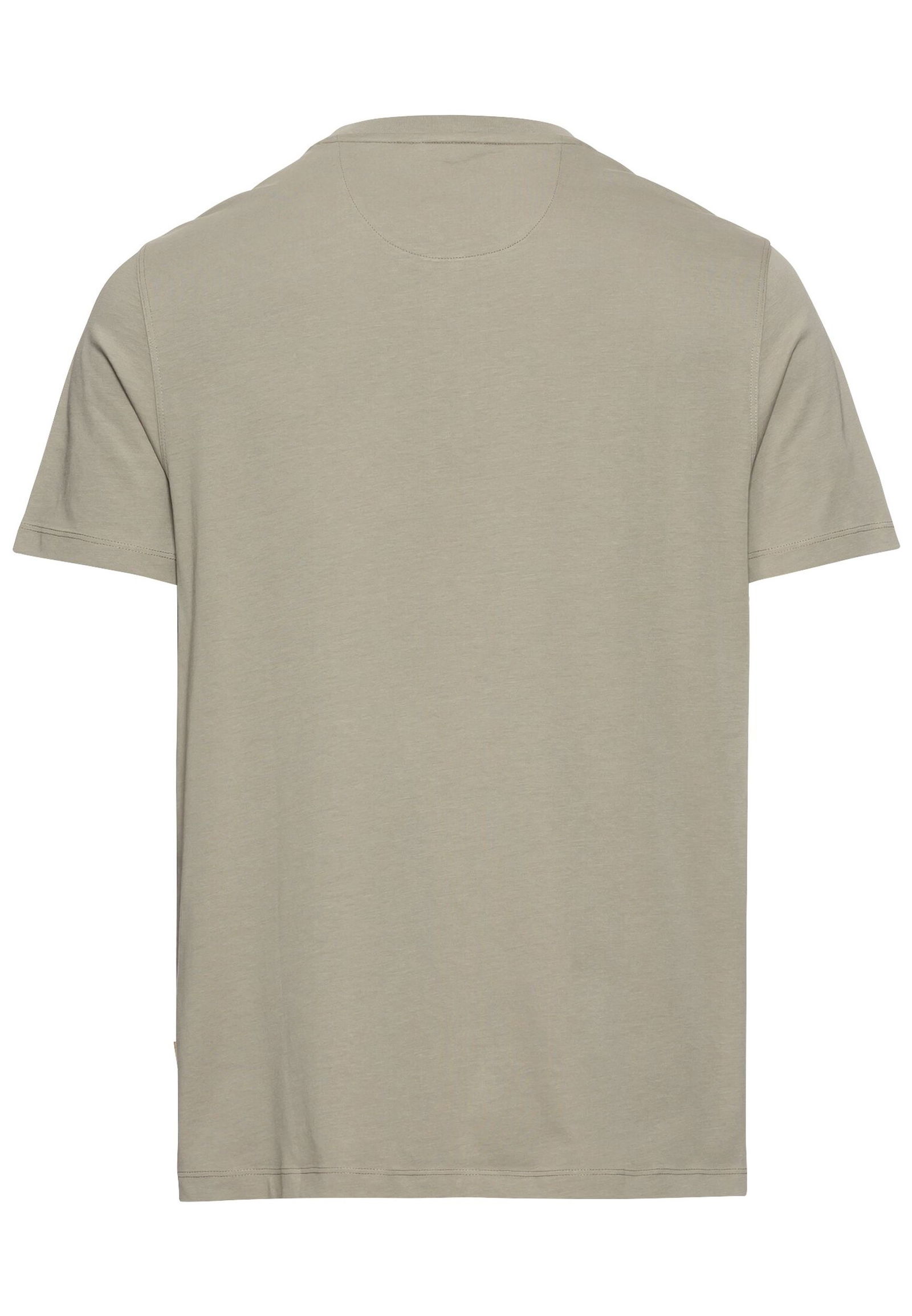Camel Active | Camel Active Kurzarm Henley aus Organic Cotton | M | asphalt