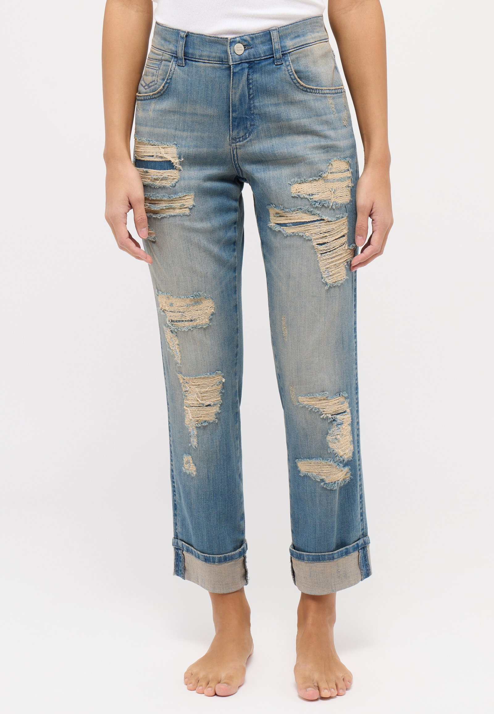 Angels Jeans "Darleen Crop Tu Dirty" #3