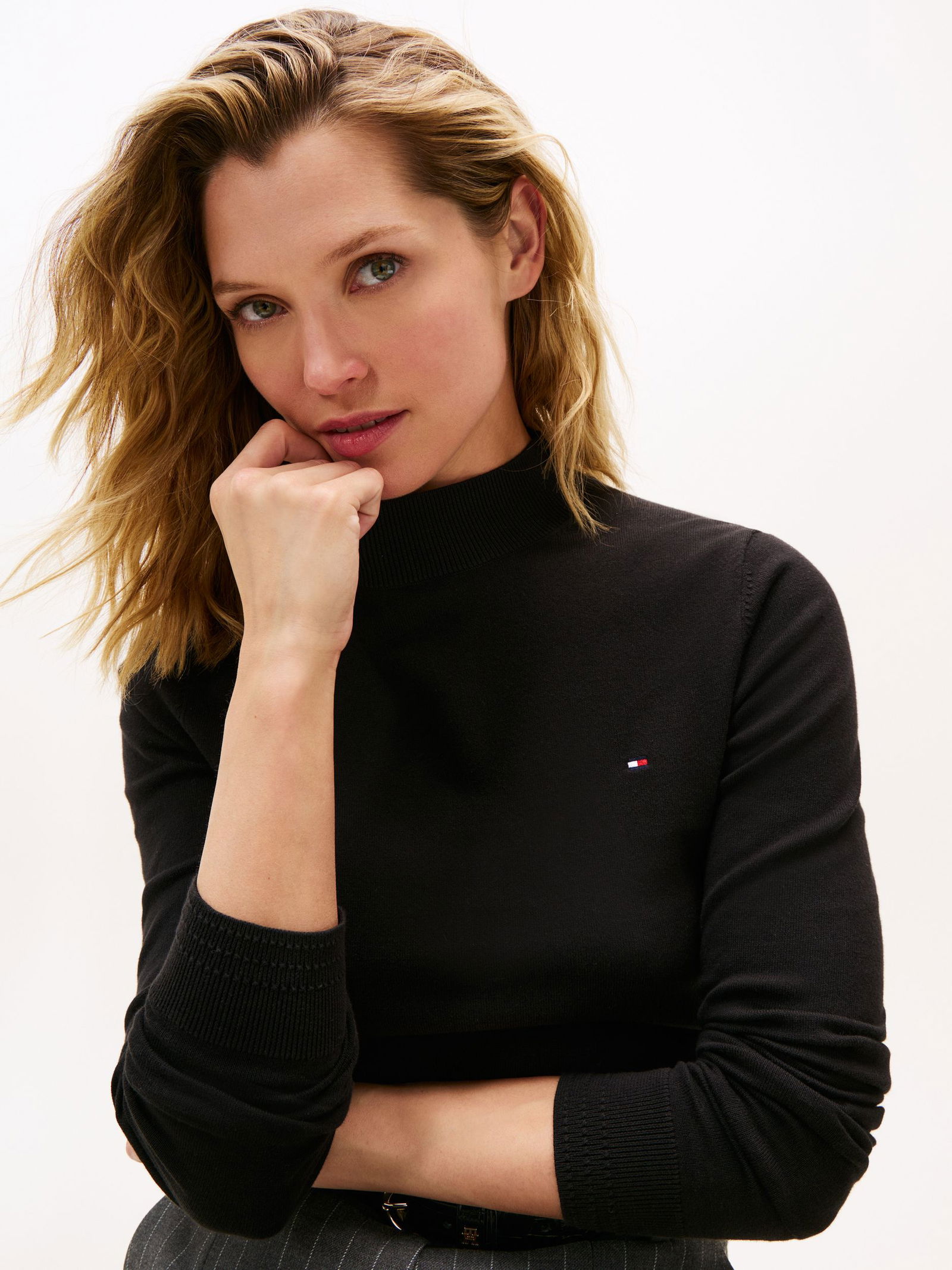 Tommy Hilfiger | Tommy Hilfiger Rollkragenpullover | S | black
