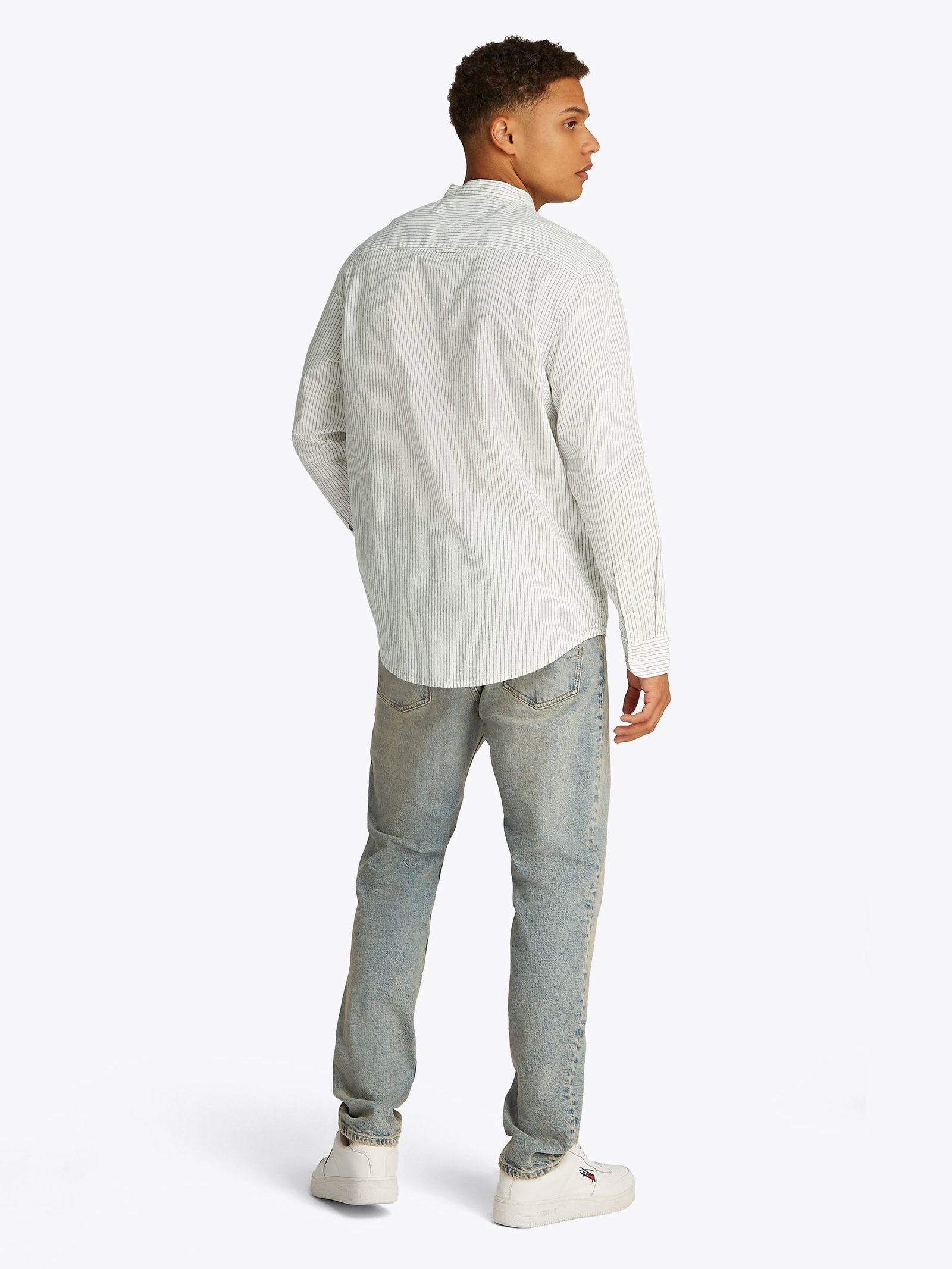 74803a04f1a24f53346c4bd0a1e5654a Tommy Jeans | Tommy Jeans Hemd Super Slim Fit | XL | ecru