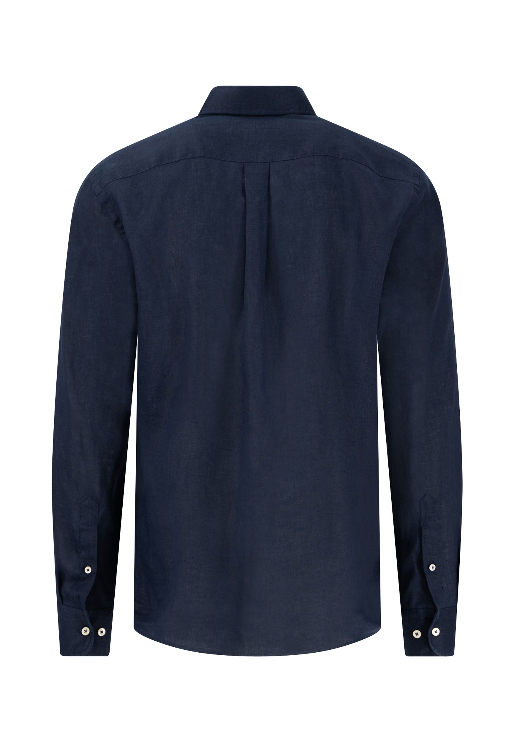 Fynch Hatton |  Fynch Hatton Hemd Regular Fit  | XXL | navy