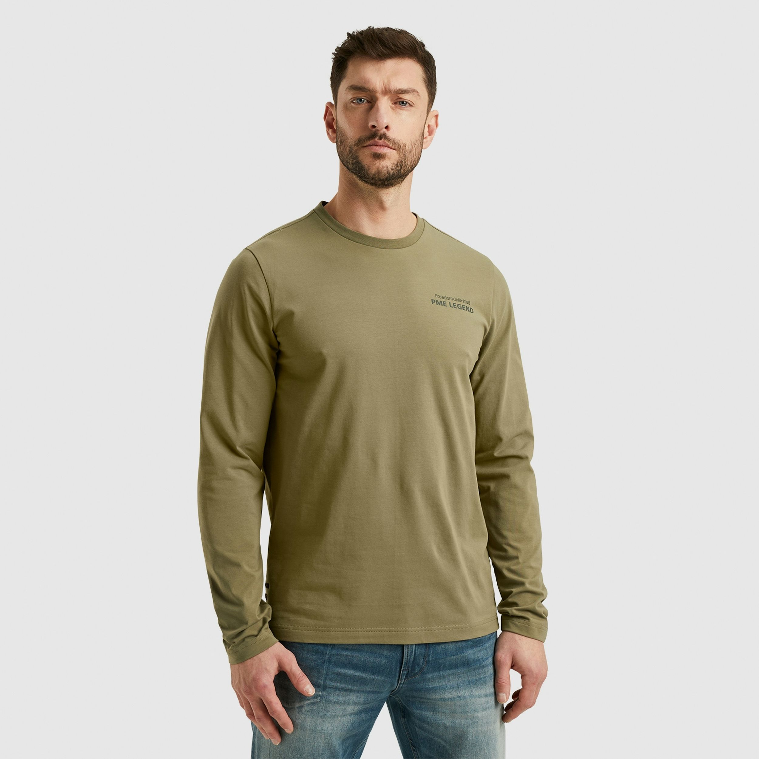 PME Legend |  PME Legend Longsleeve  | XXXL | deep lichen green