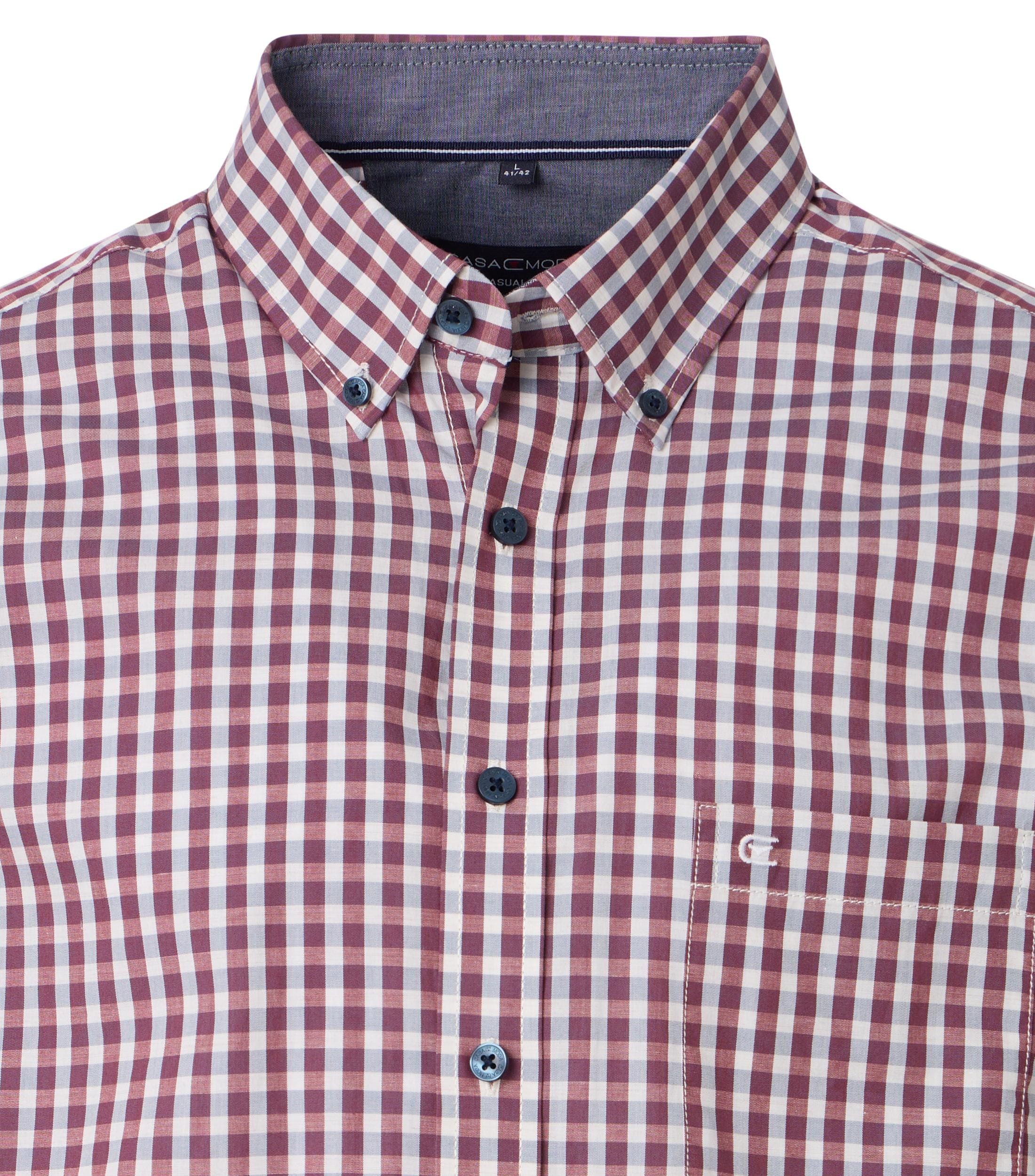 Casa Moda |  Casa Moda Hemd Modern Fit  | XXL | rot