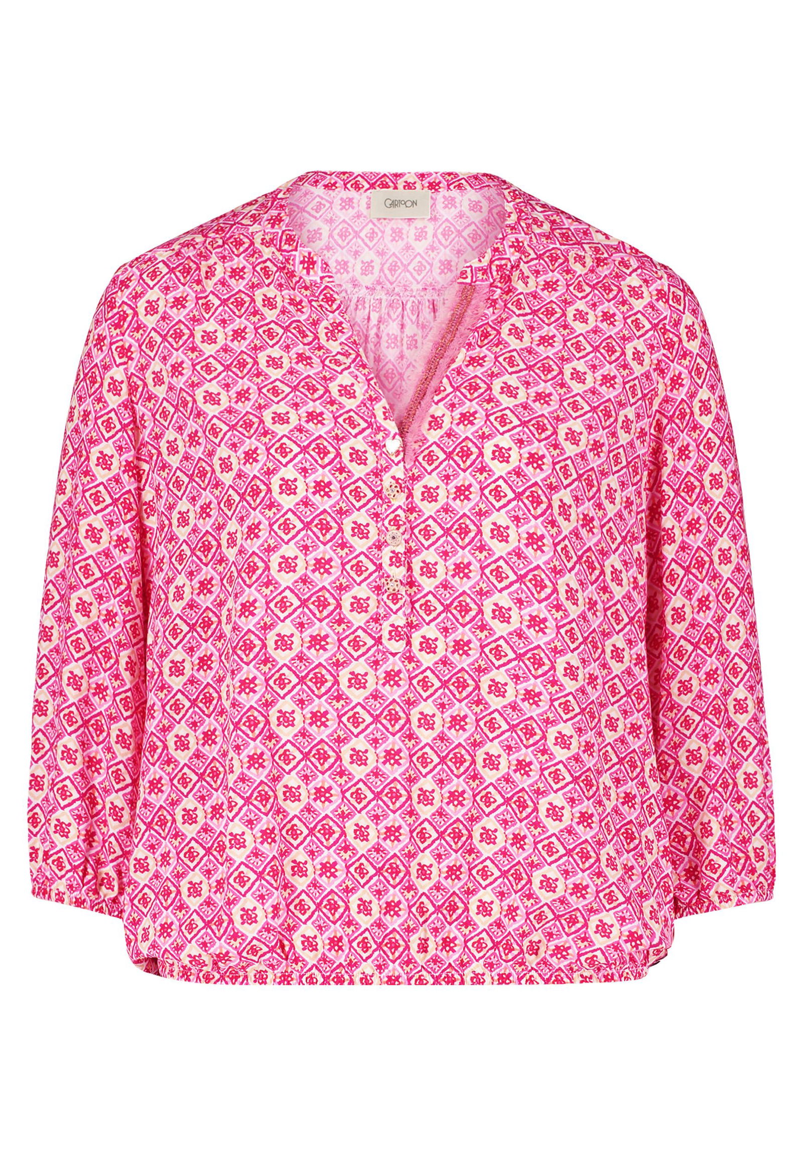 b17e9fd811fd8b1dd8d995346d207d05 Cartoon | Cartoon Druckbluse | 46 | pink/rosa