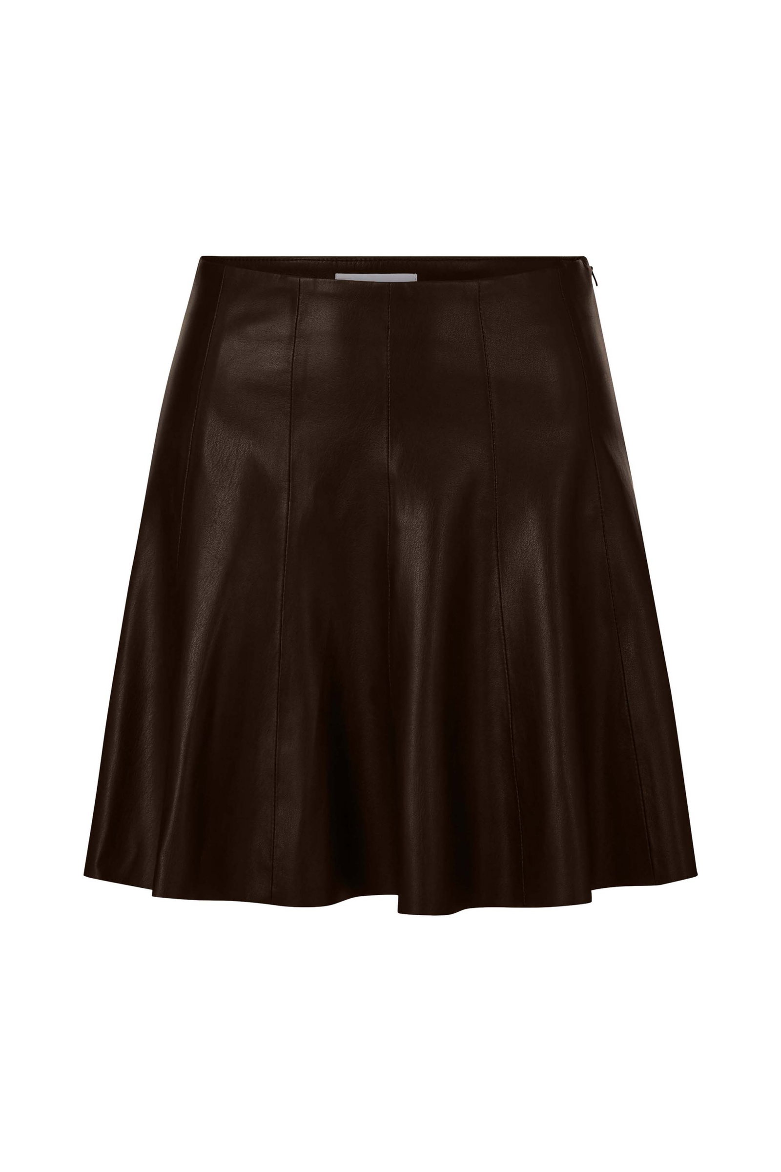 Fake Leather Skirt, chocolate torte #1