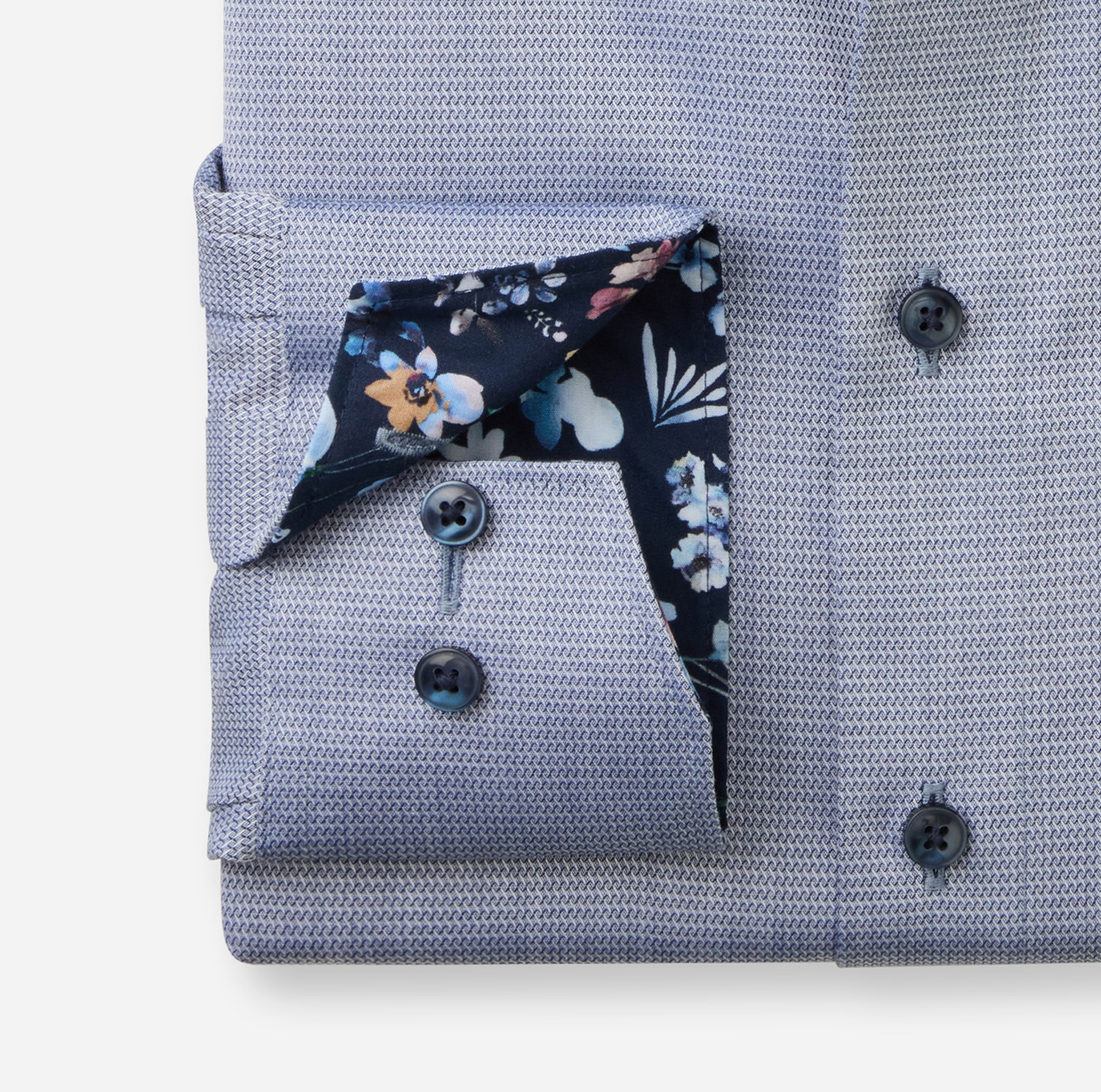 Olymp |  Olymp Hemd Modern Fit  | 46 | marine