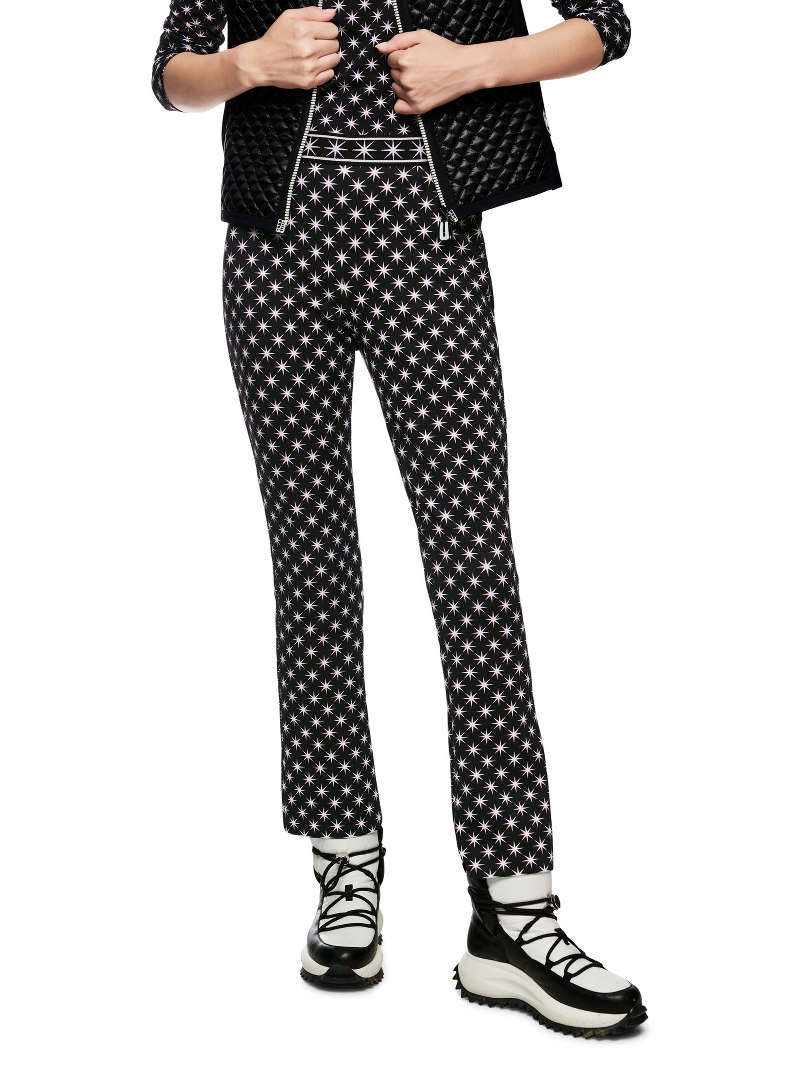 Marc Cain Sports | Marc Cain Sports Schmale Hose | 44 | black and white