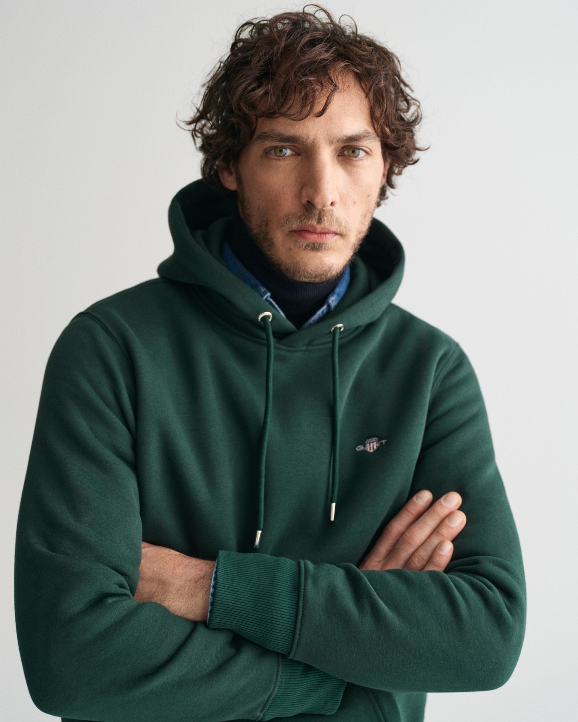 Gant |  Gant Sweatshirt  | L | tartan green