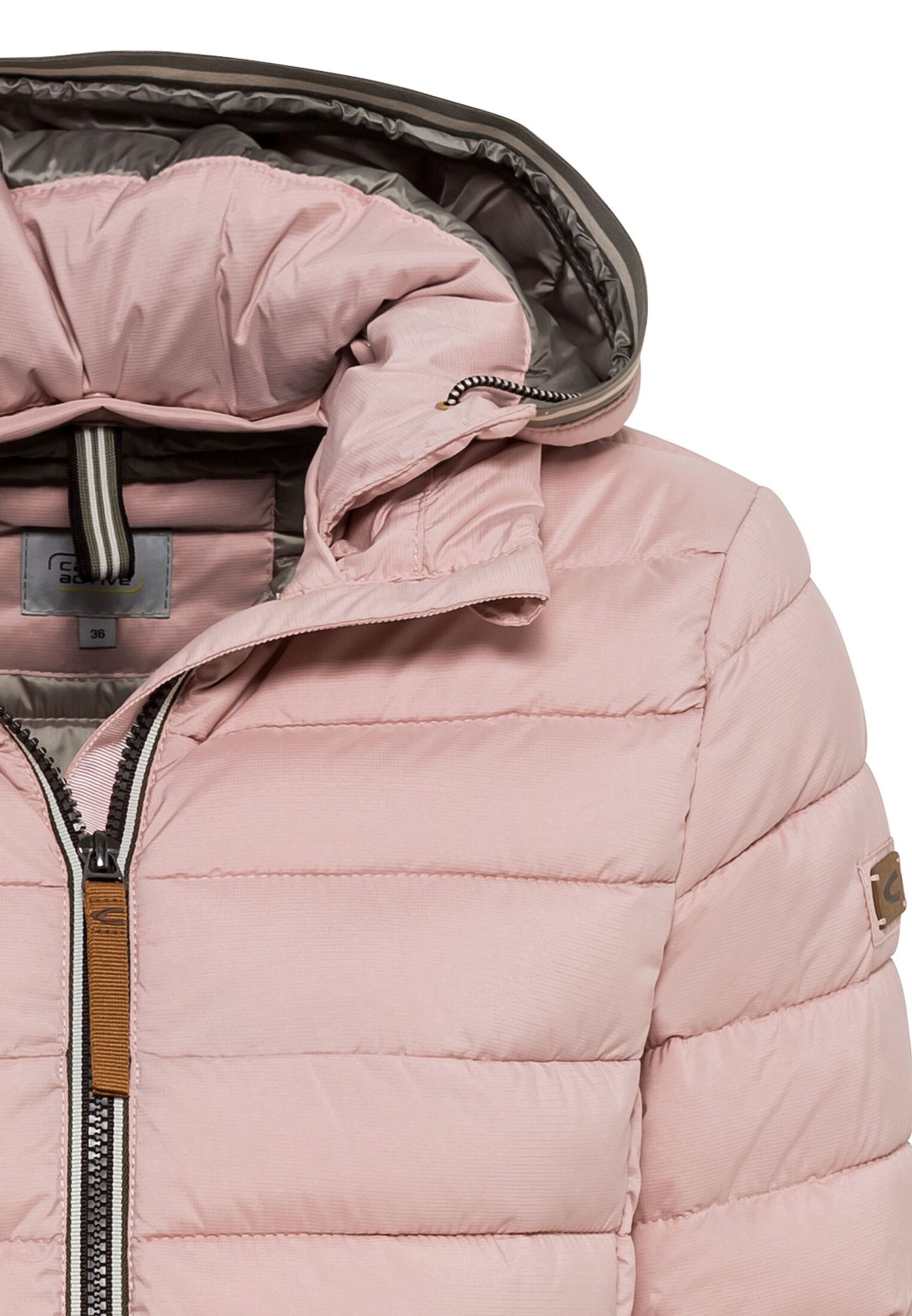 Camel Active |  Steppjacke mit abnehmbarer Kapuze | 40 | rose