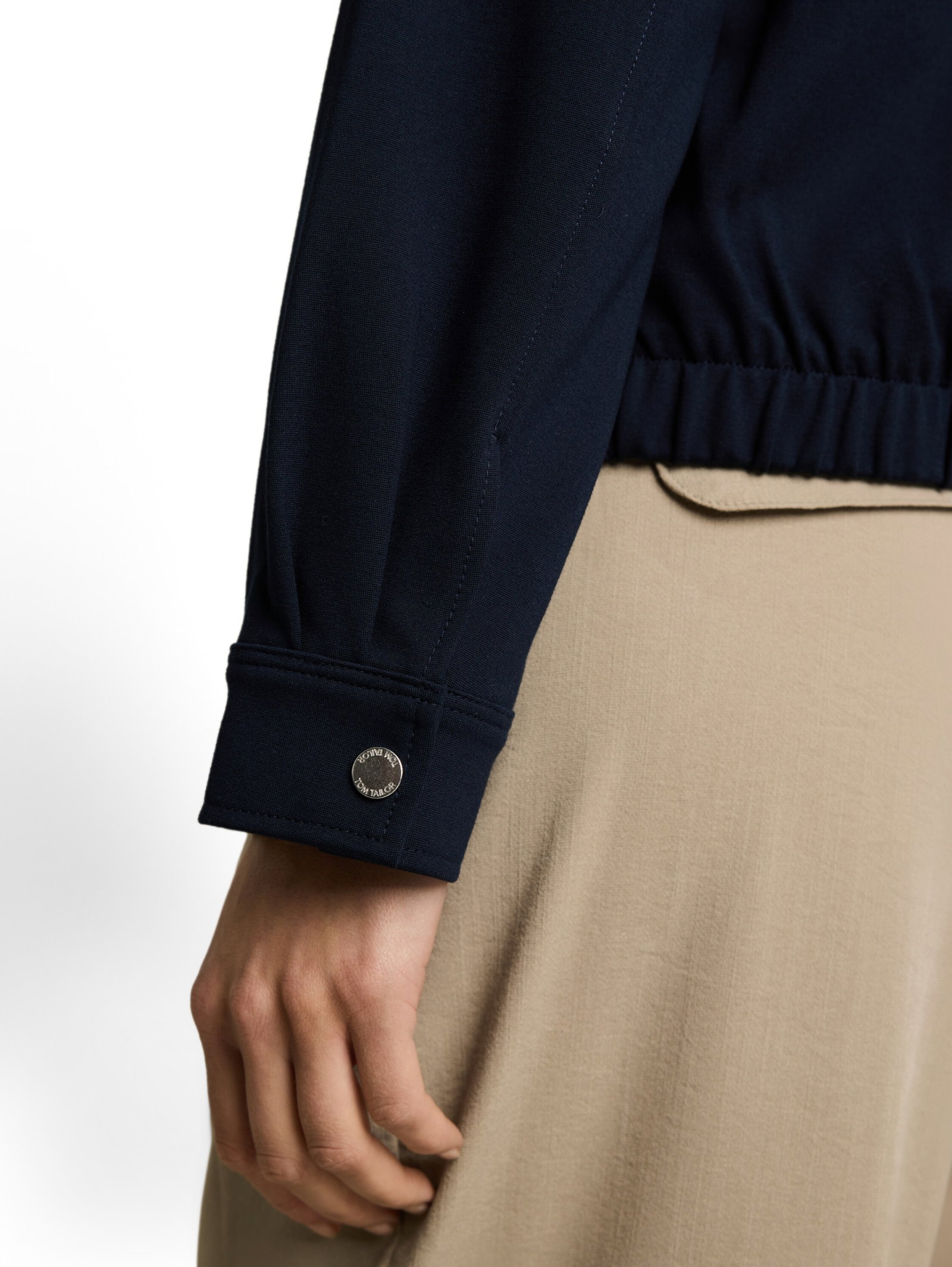 blazer bomber style, sky captain blue #5