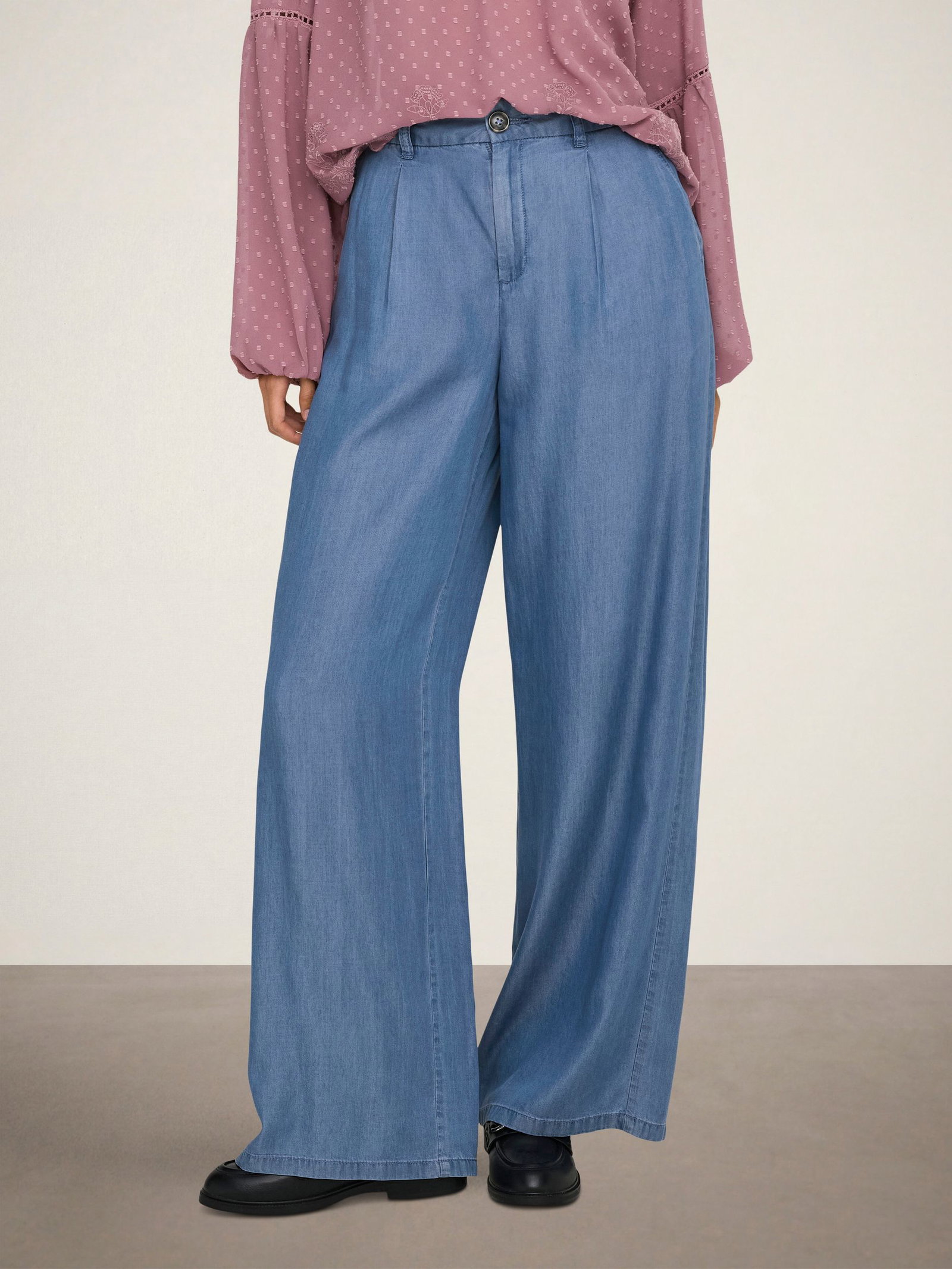 JDY |  JDY Schlaghose  | L/32 | medium blue denim